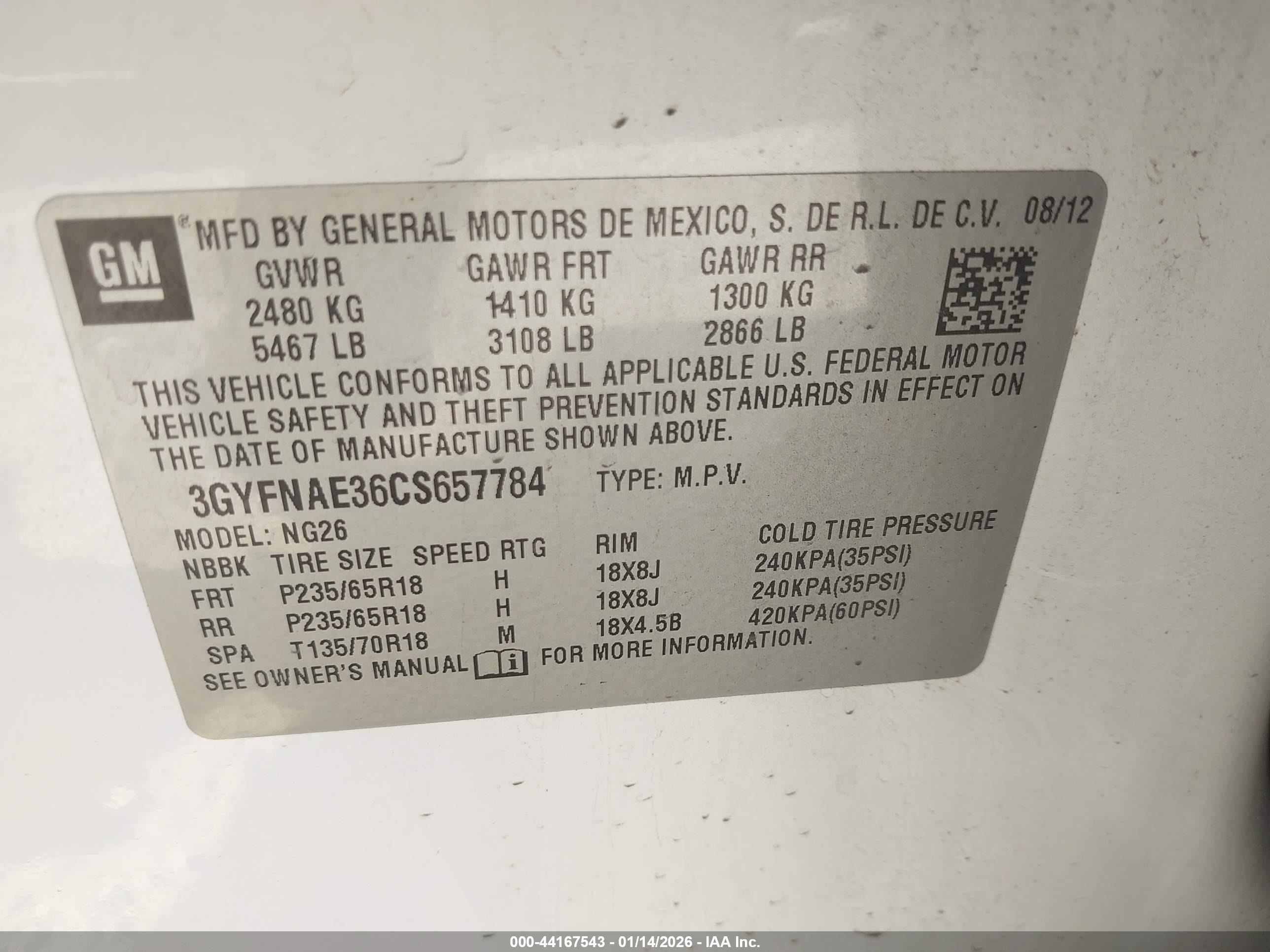 CADILLAC SRX image 9