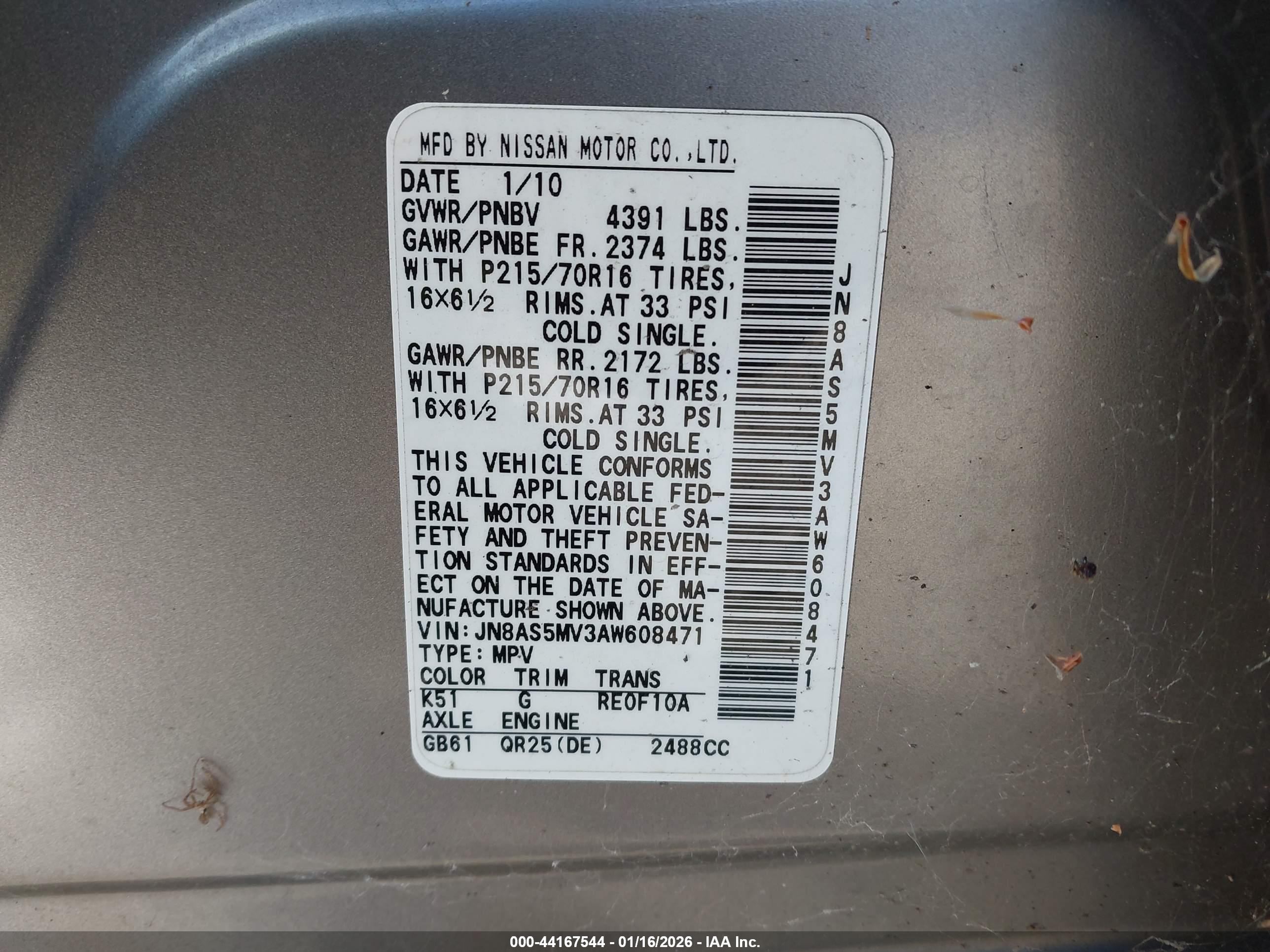 NISSAN ROGUE image 9