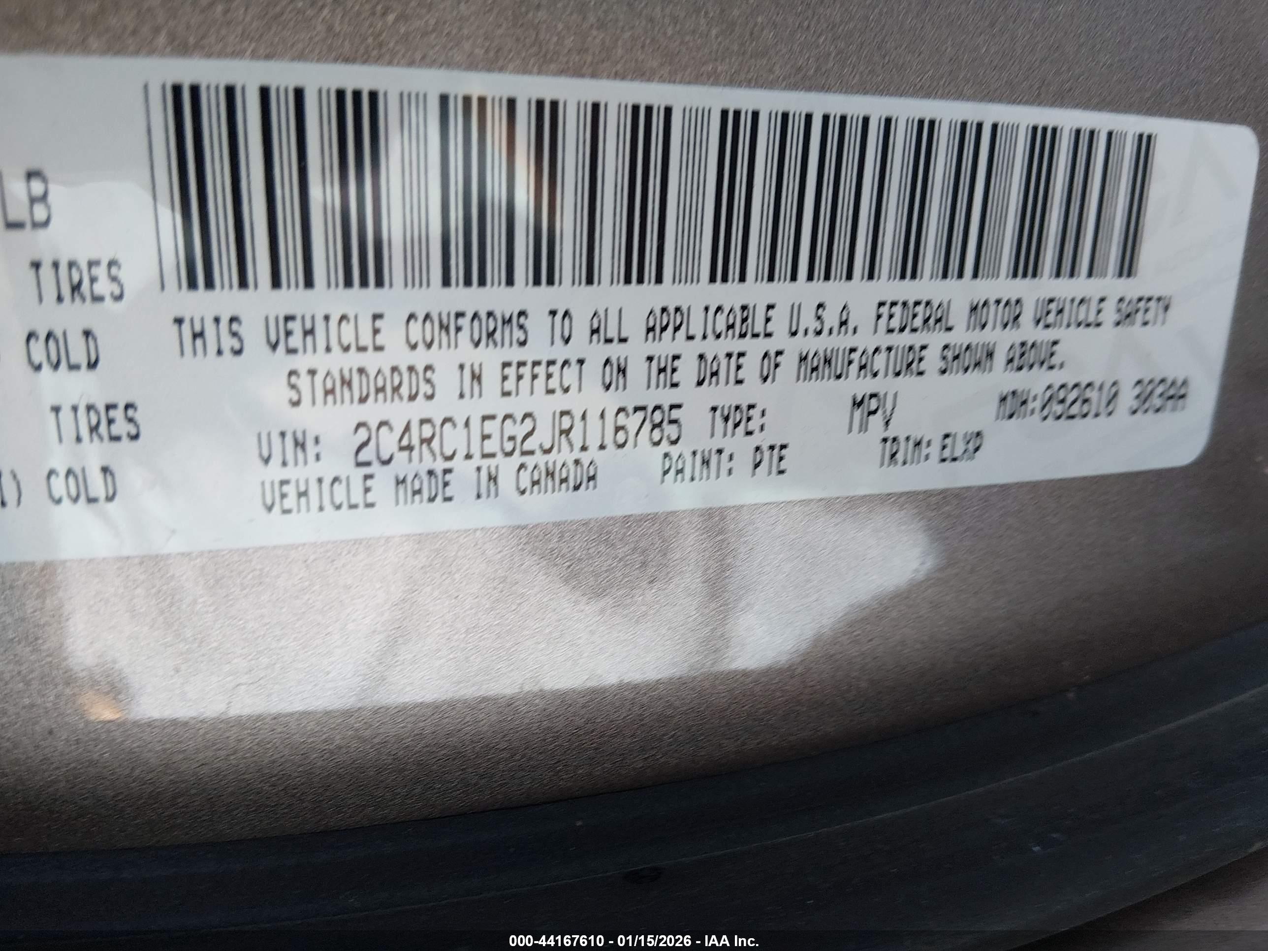 CHRYSLER PACIFICA image 9