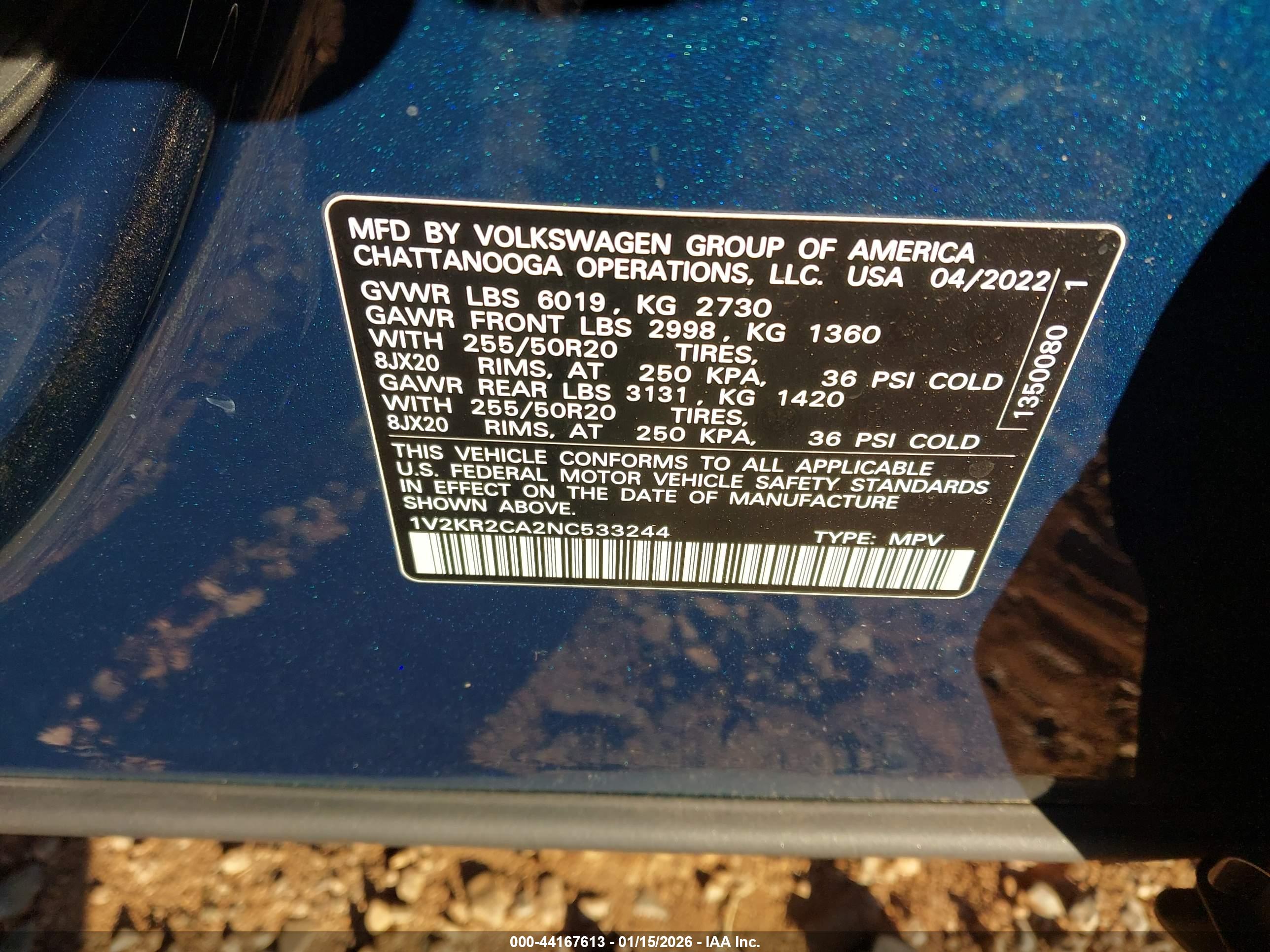 VOLKSWAGEN ATLAS image 9