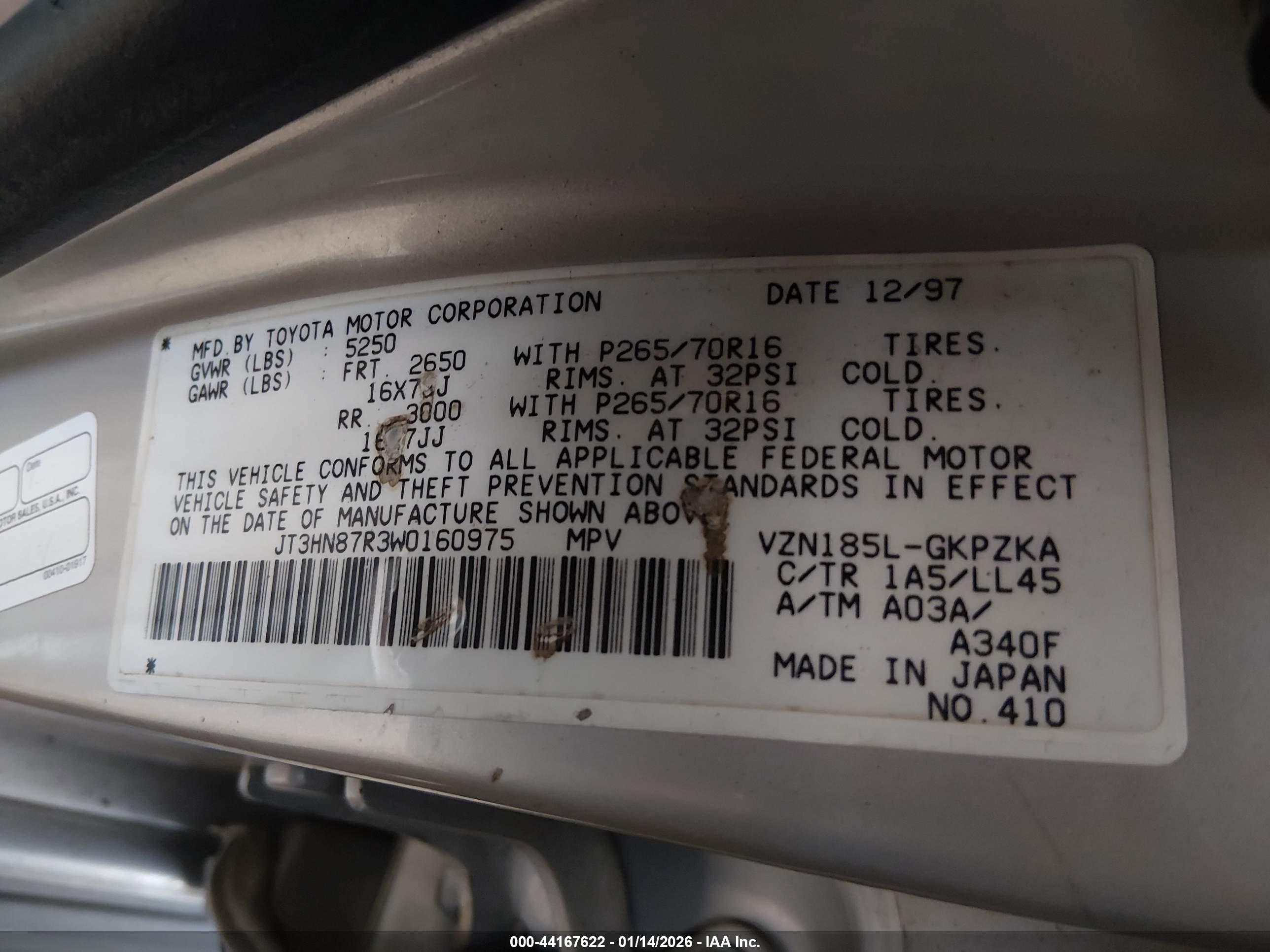TOYOTA 4RUNNER image 9