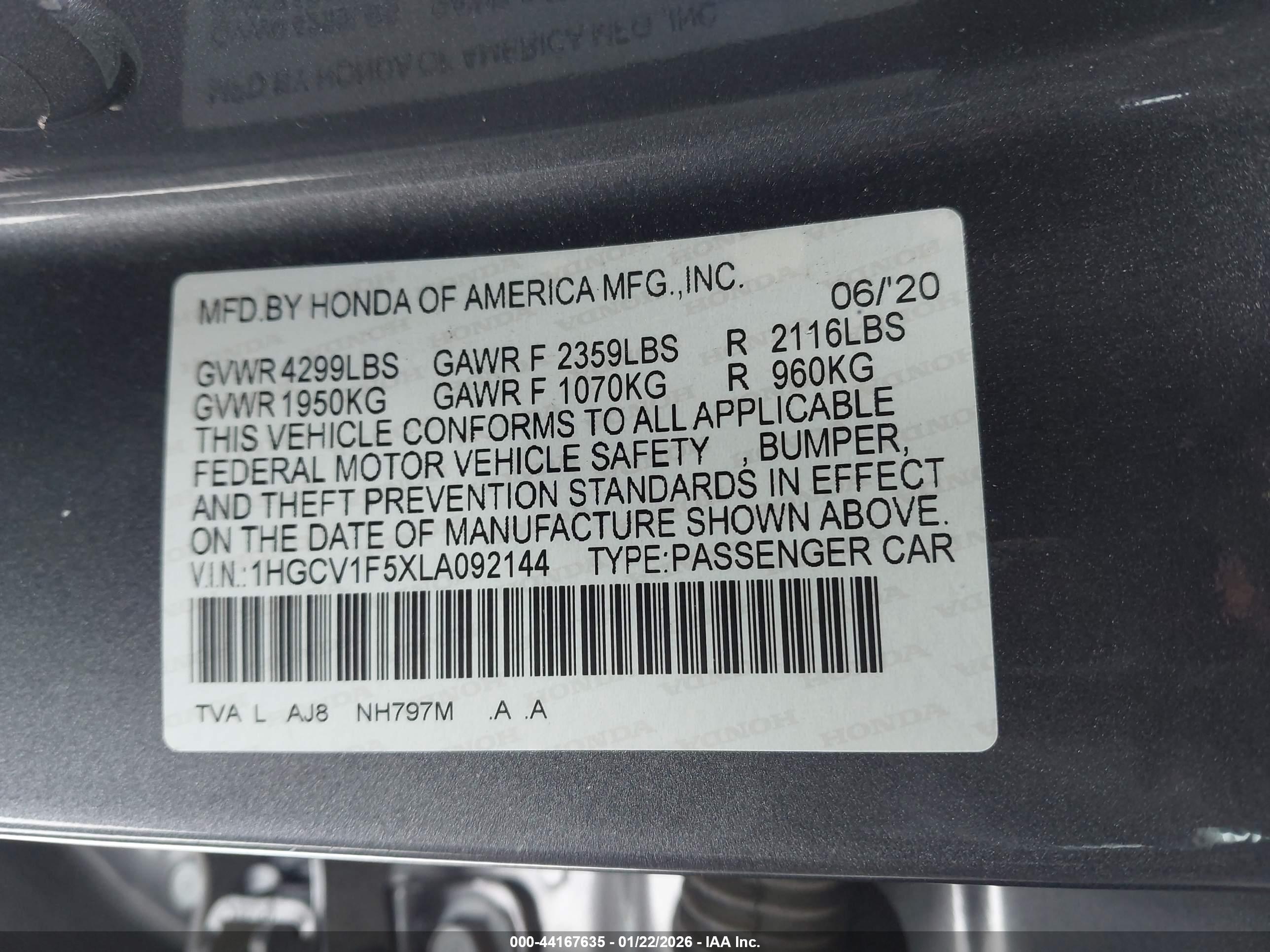 HONDA ACCORD image 9