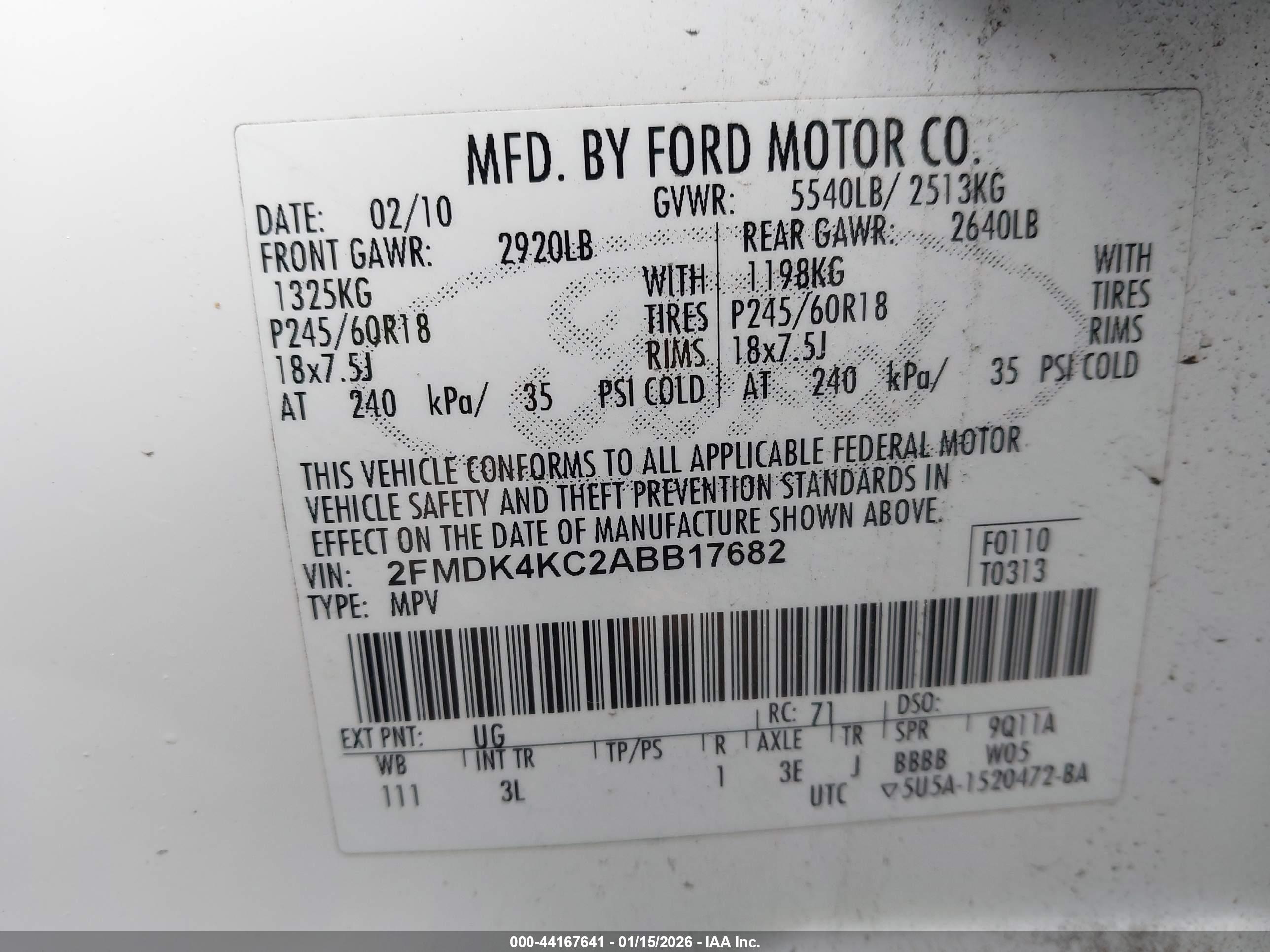 FORD EDGE image 9