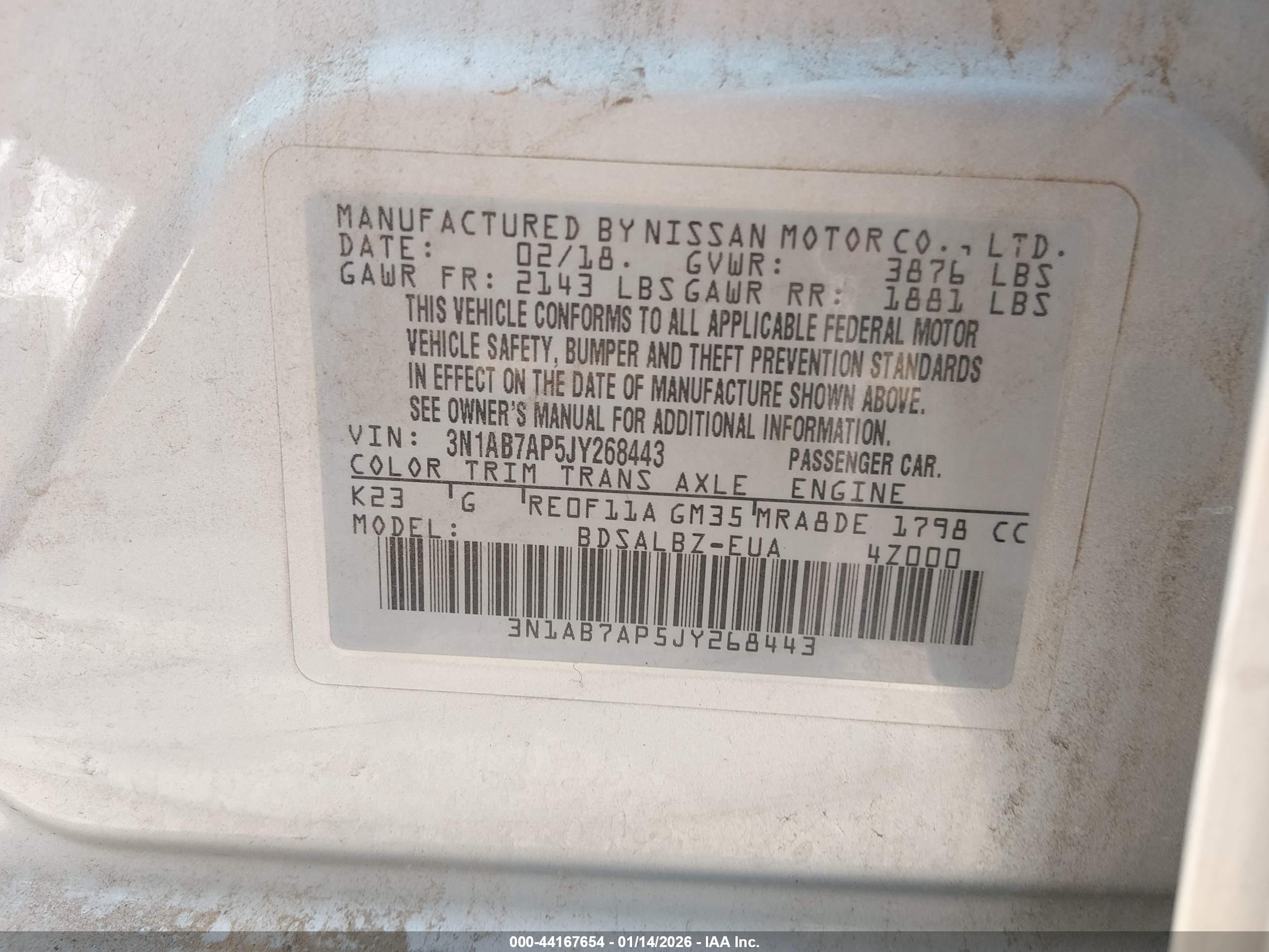 NISSAN SENTRA image 9