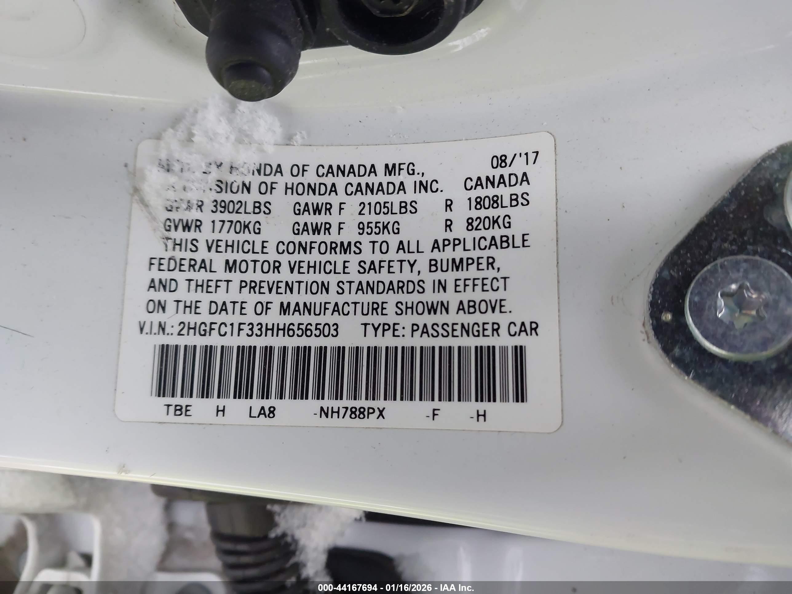 HONDA CIVIC image 9