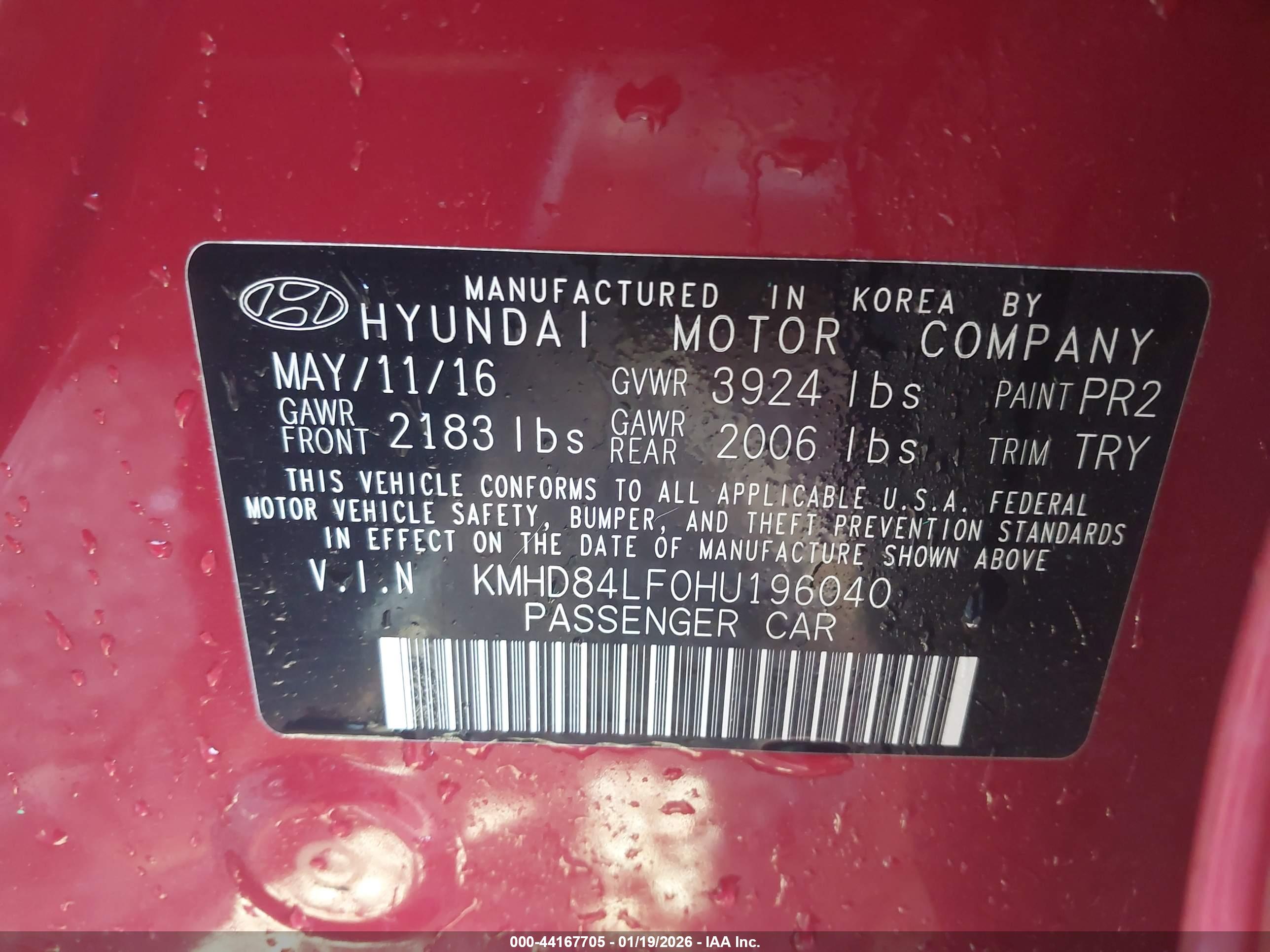 HYUNDAI ELANTRA image 9