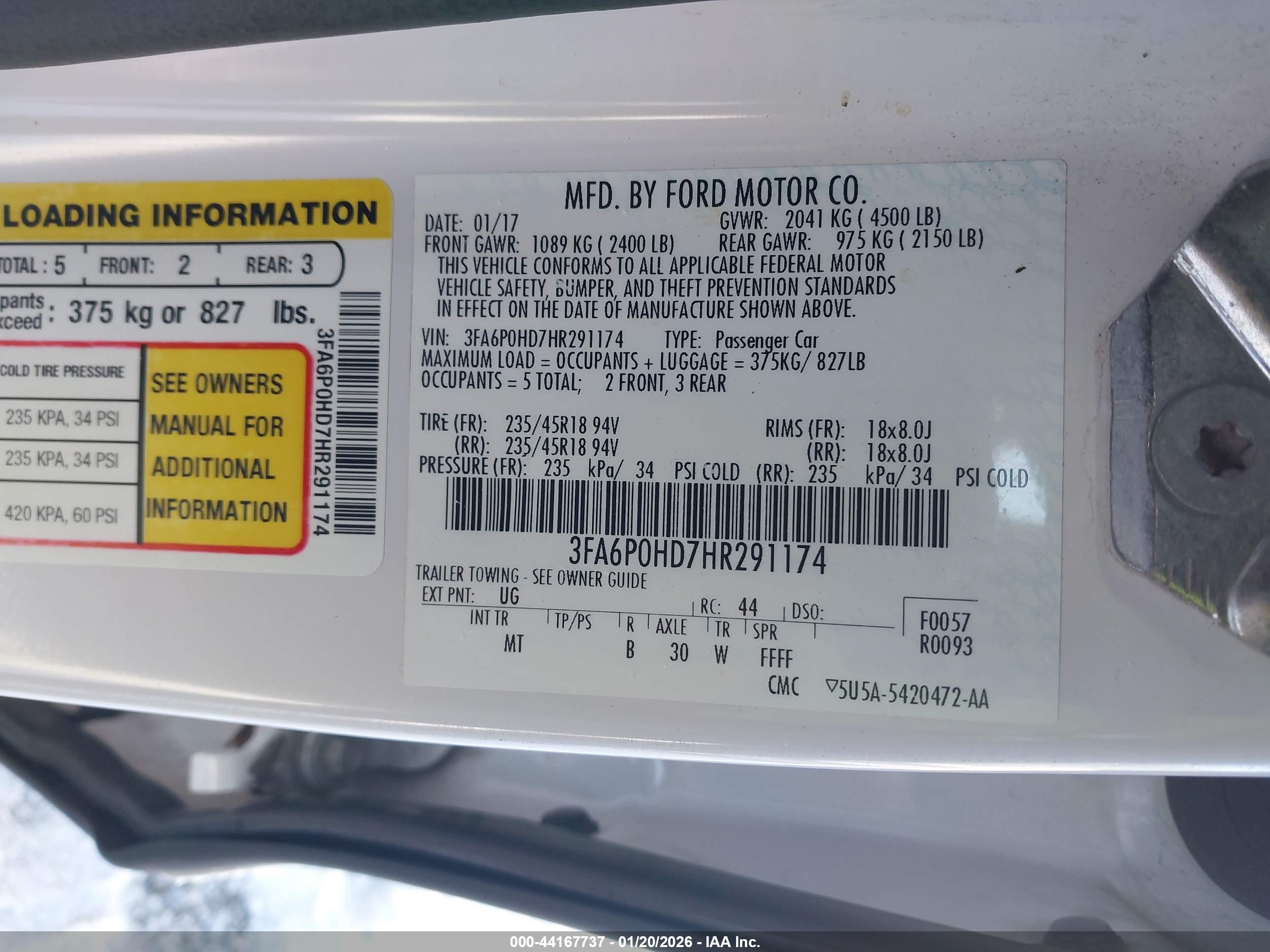 FORD FUSION image 9