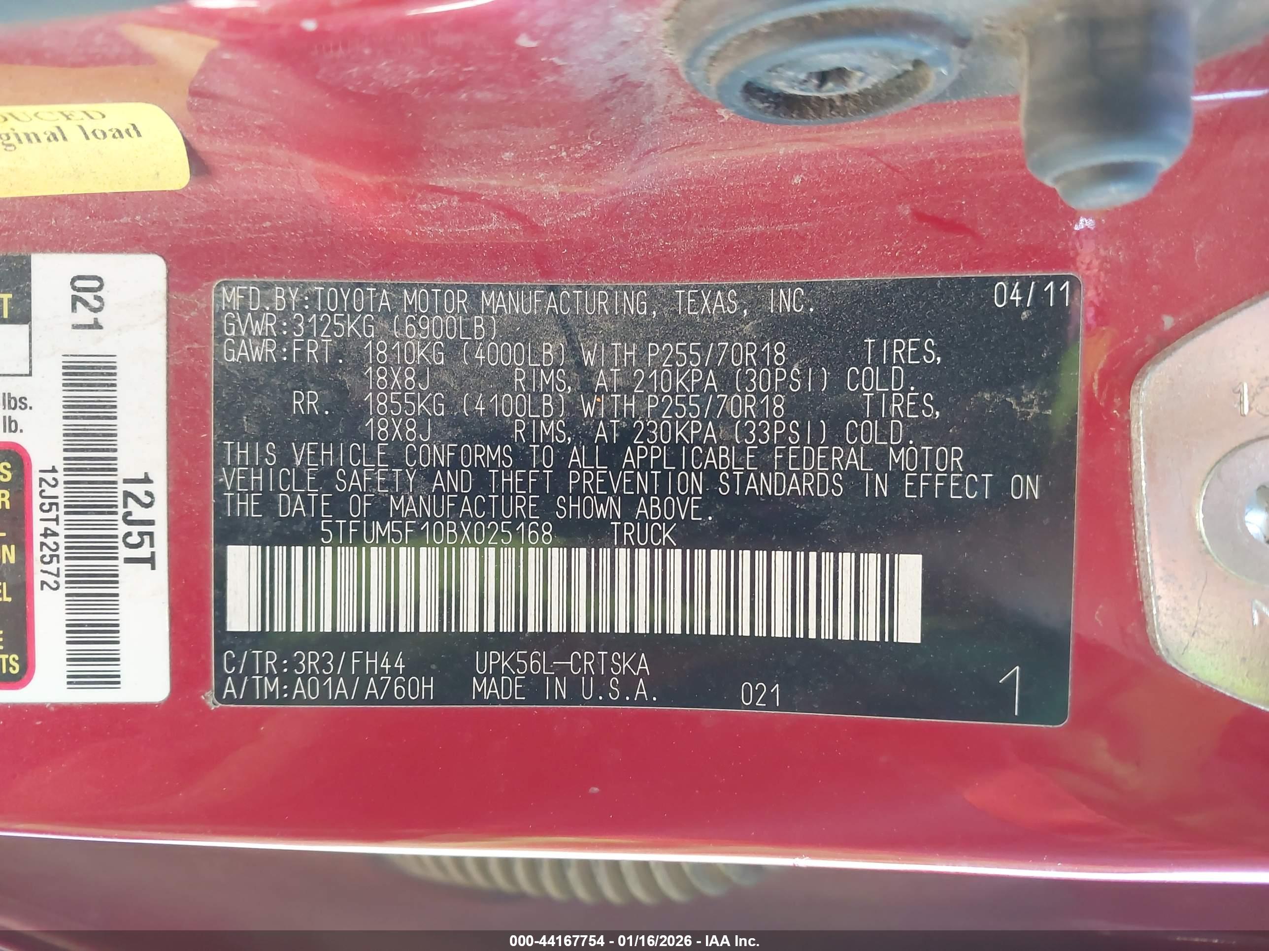 TOYOTA TUNDRA image 9