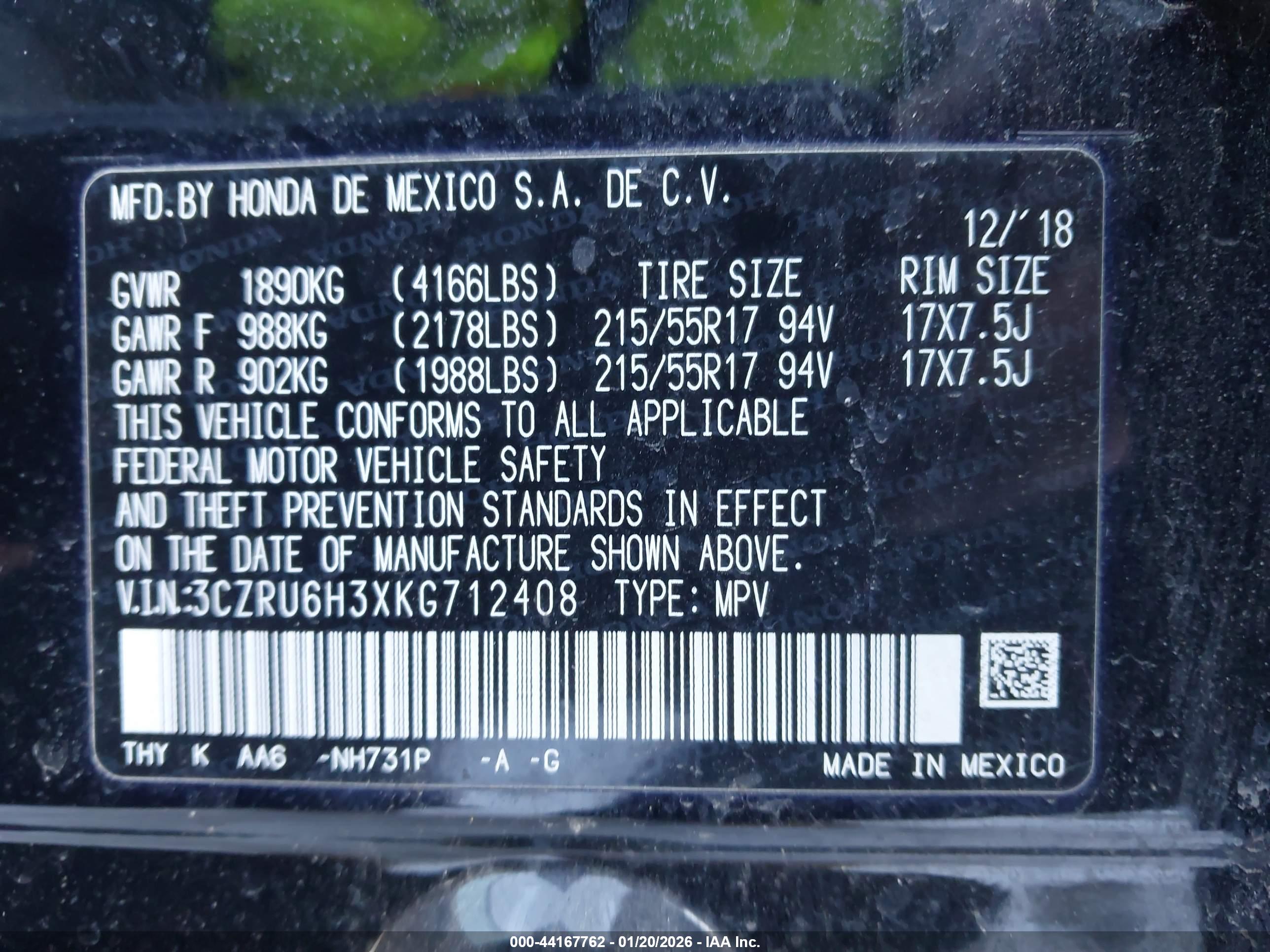 HONDA HR-V image 9