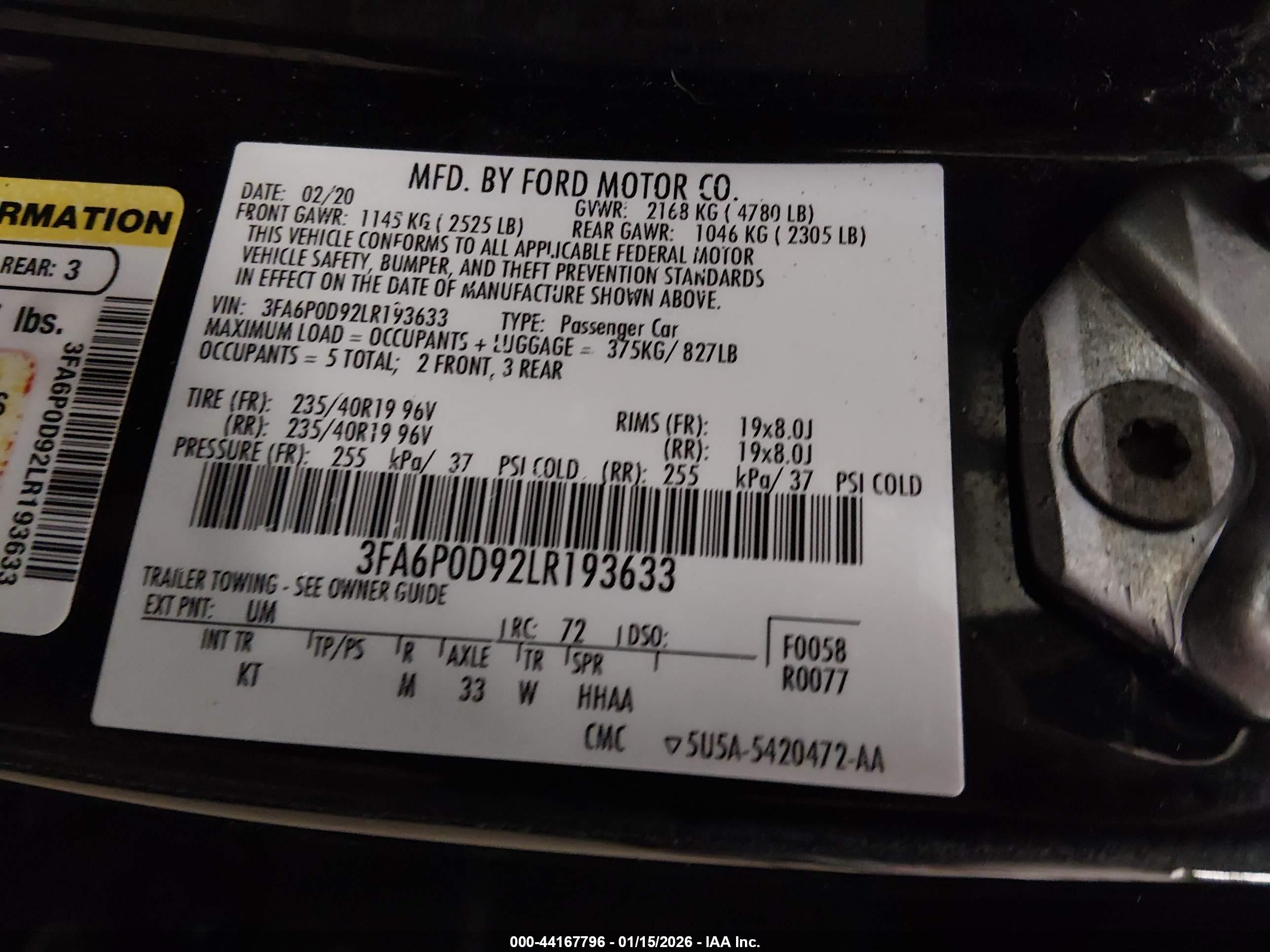 FORD FUSION image 9