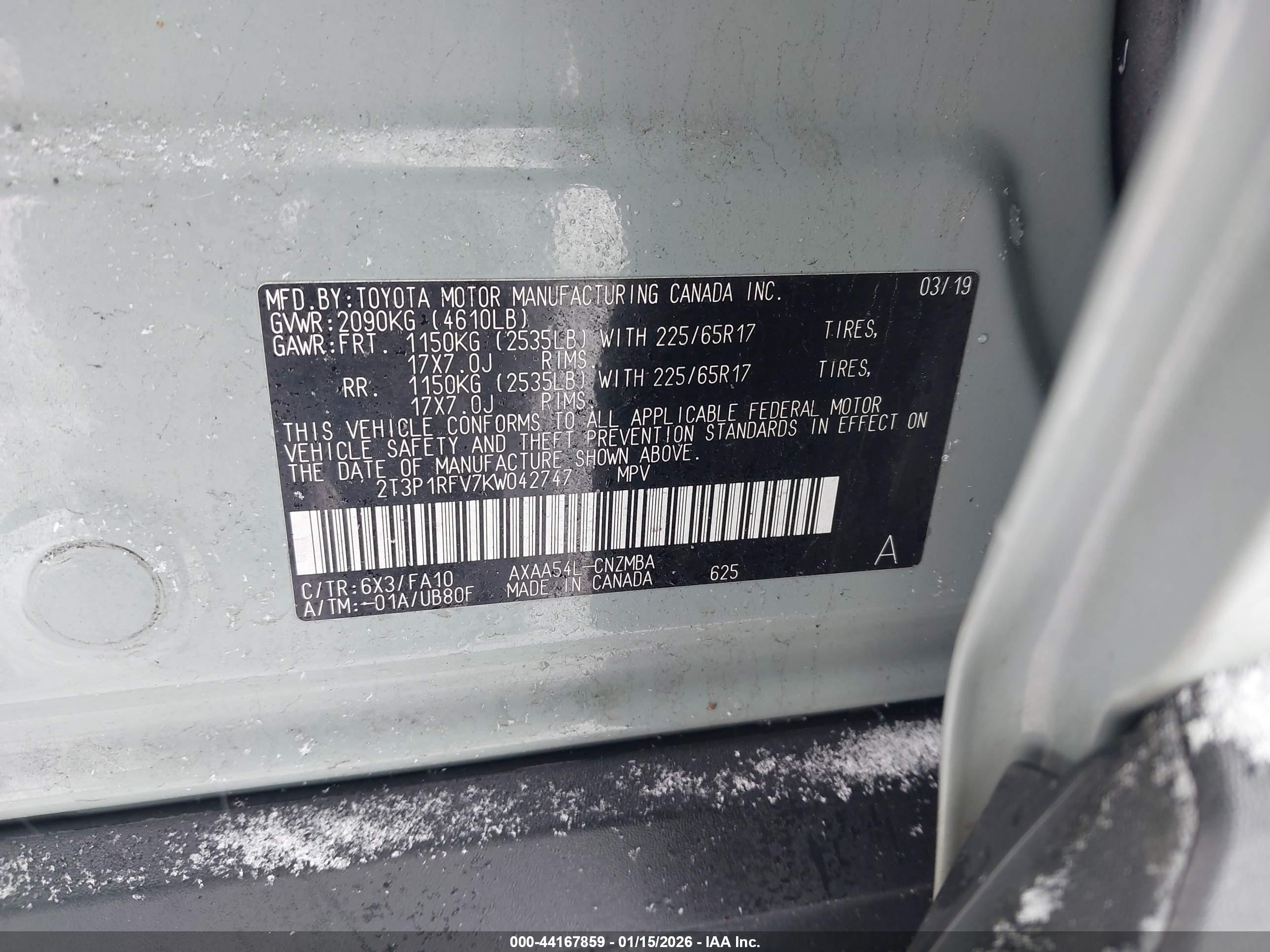 TOYOTA RAV4 image 9