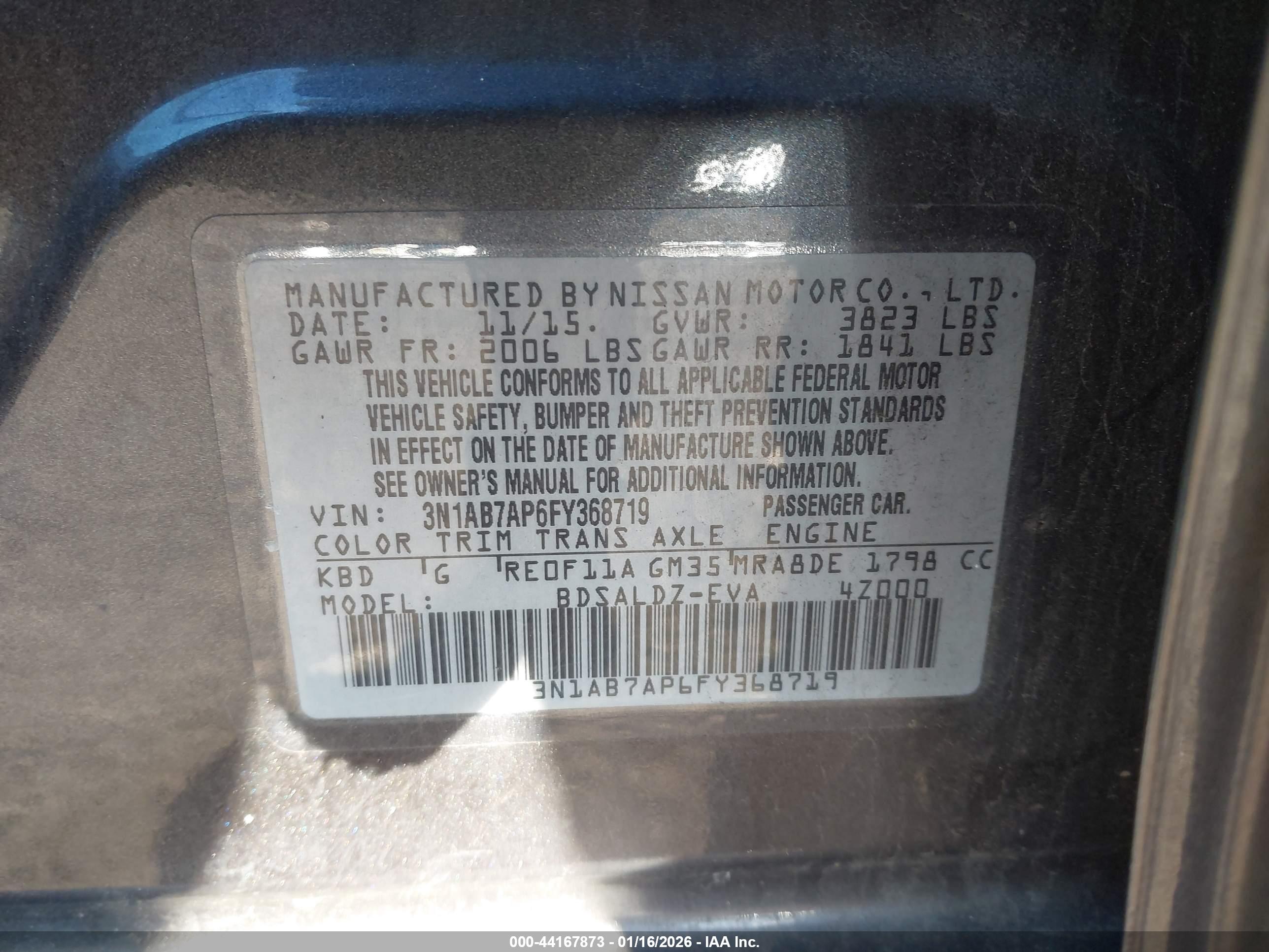 NISSAN SENTRA image 9