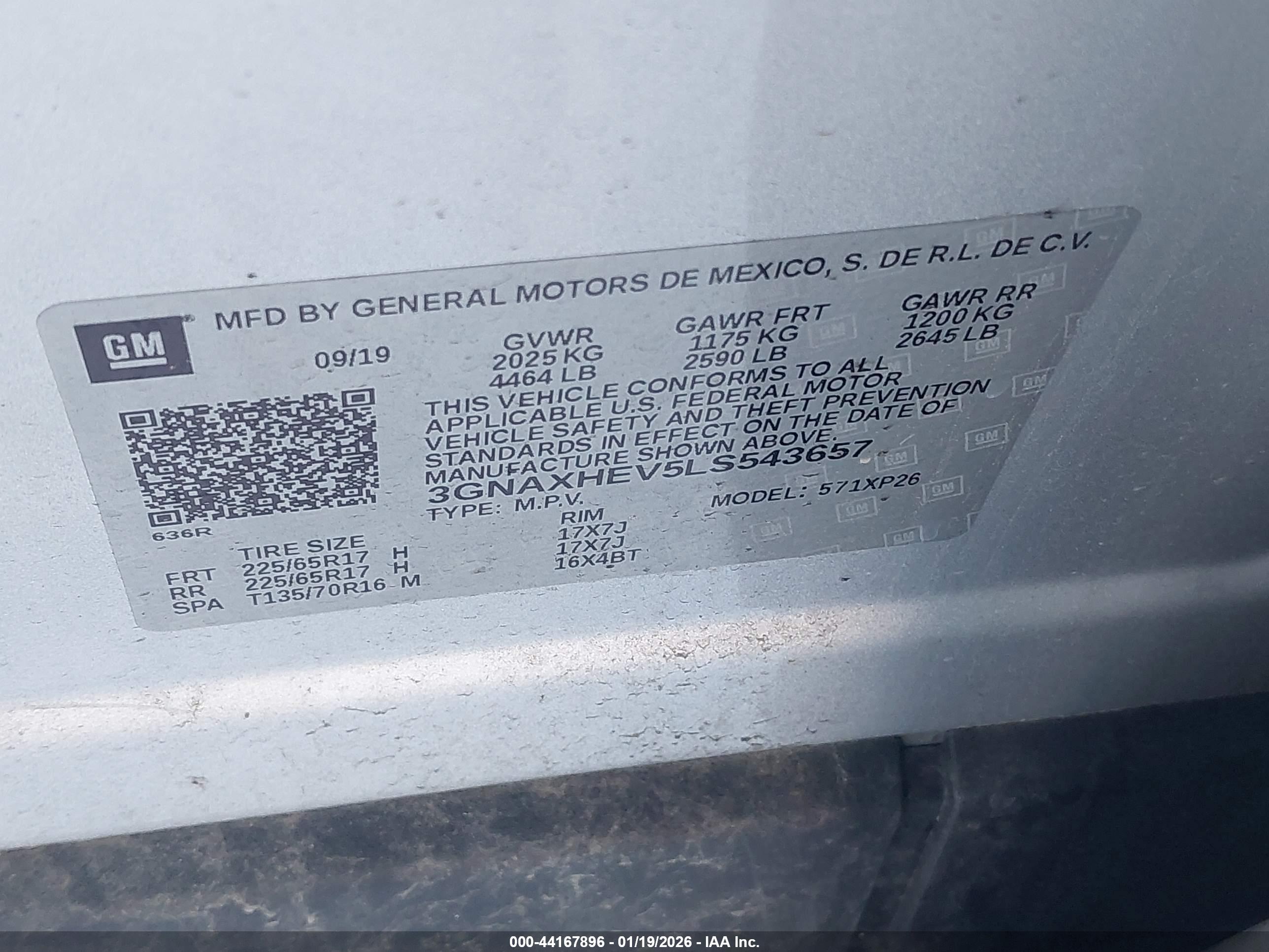 CHEVROLET EQUINOX image 9