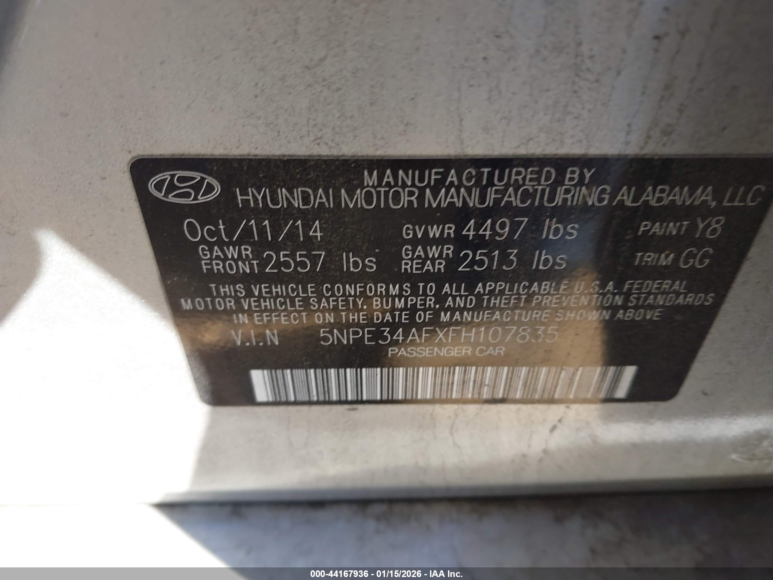 HYUNDAI SONATA image 9