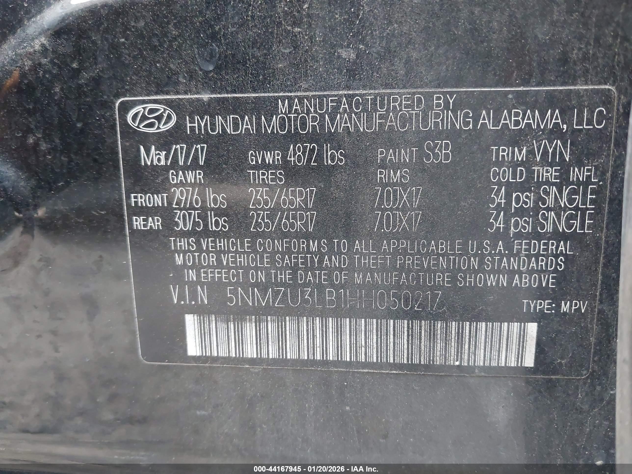 HYUNDAI SANTA image 9