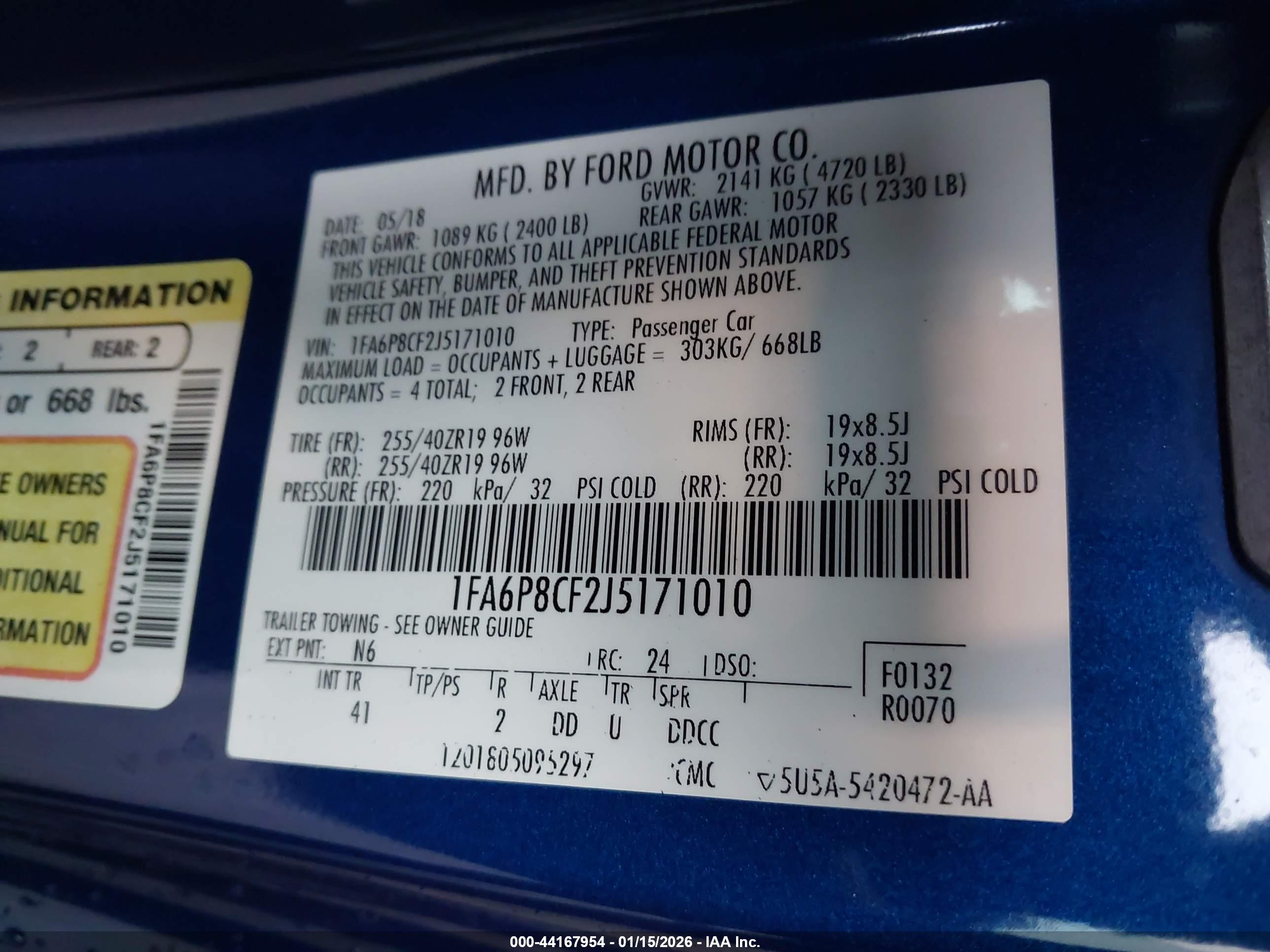 FORD MUSTANG image 9