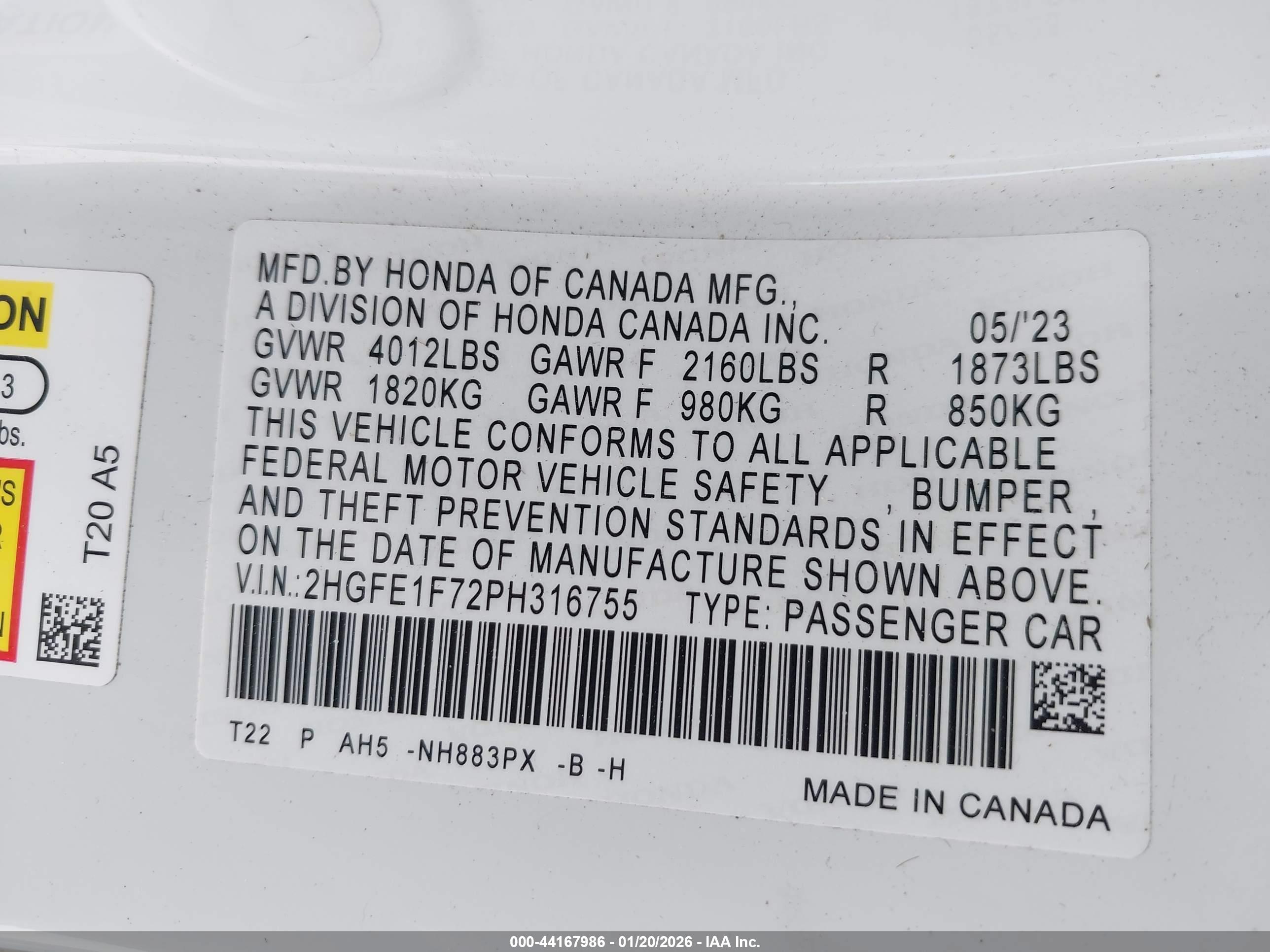 HONDA CIVIC image 9