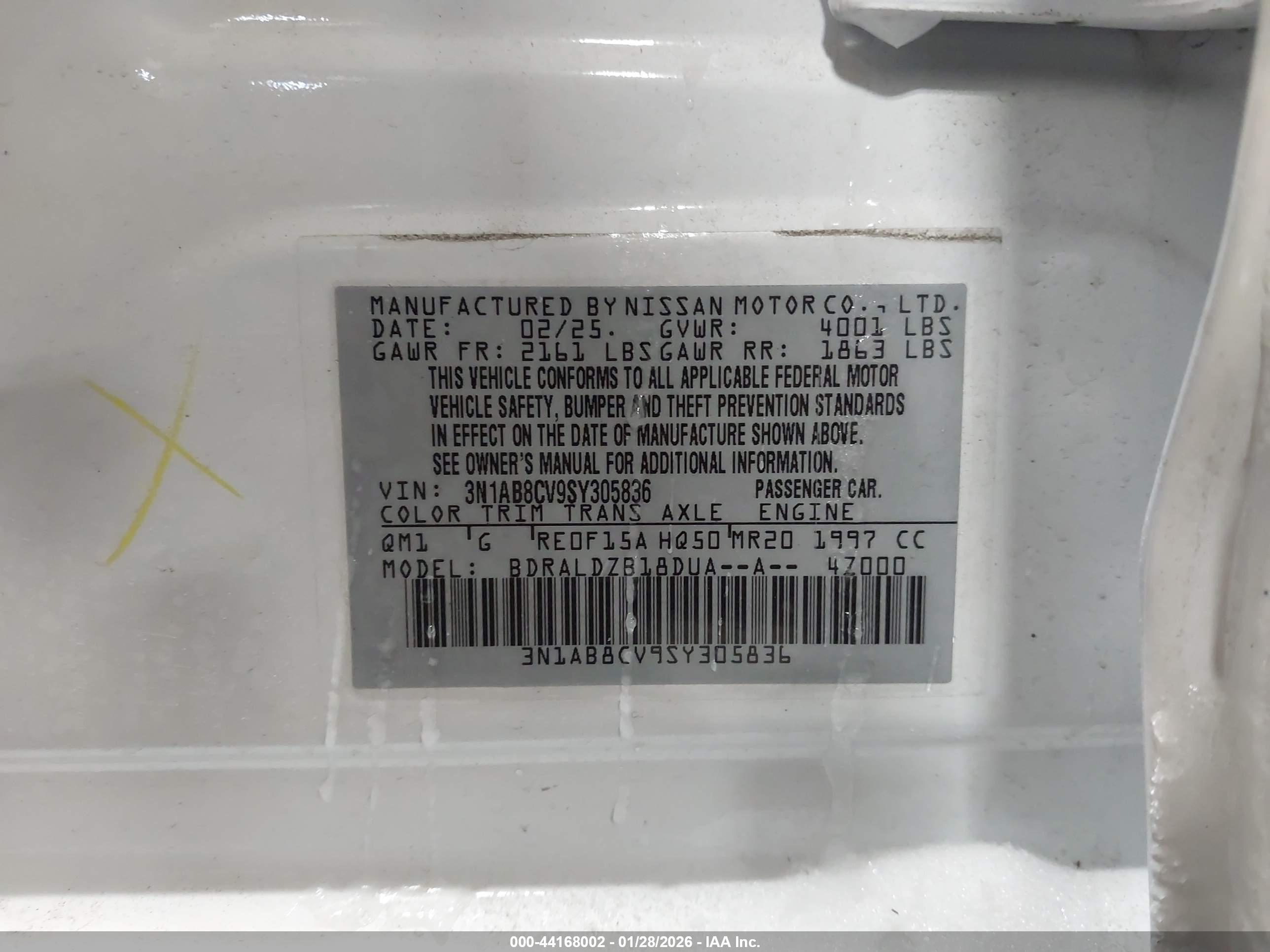 NISSAN SENTRA image 9