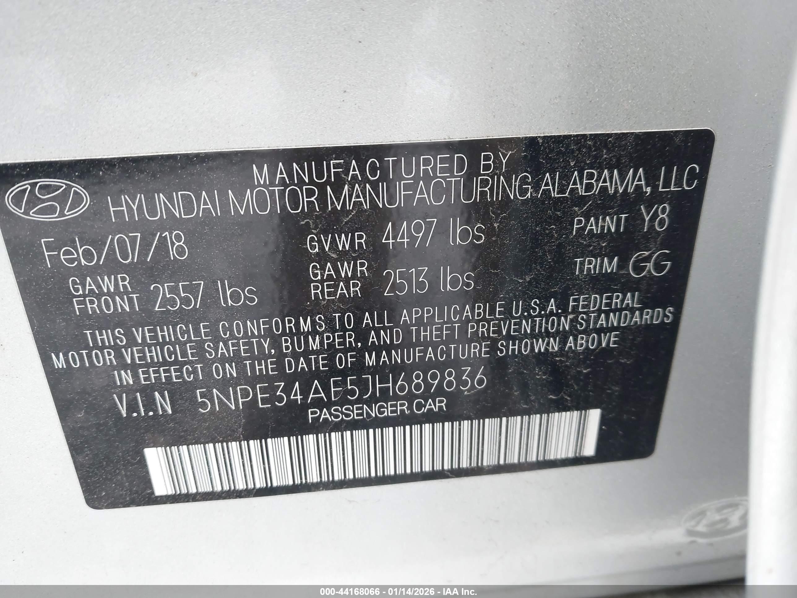 HYUNDAI SONATA image 9