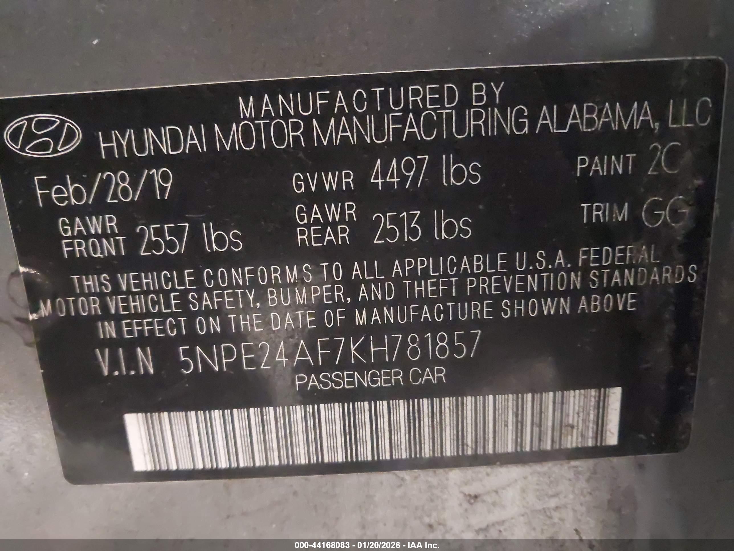 HYUNDAI SONATA image 9