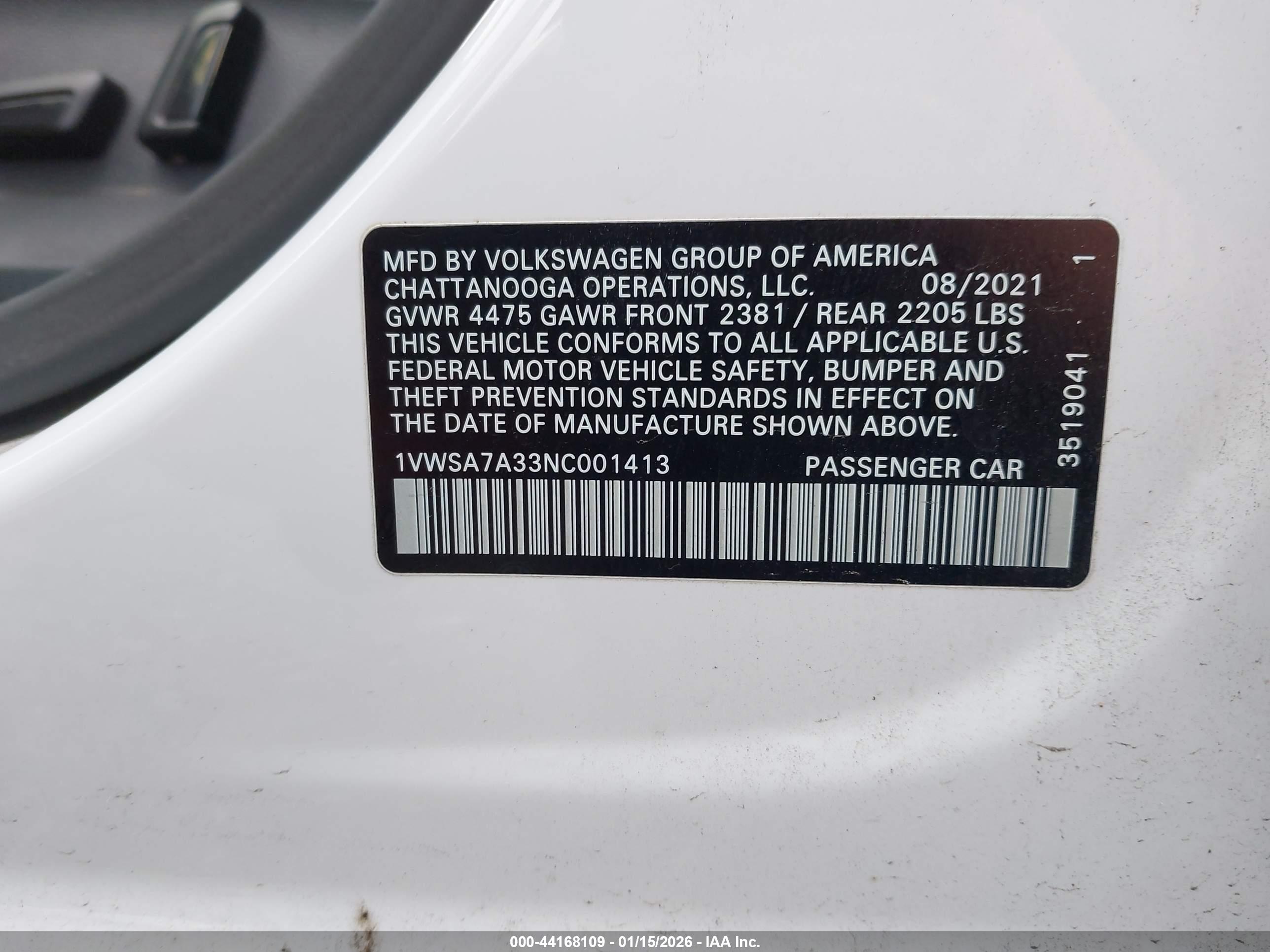VOLKSWAGEN PASSAT image 9