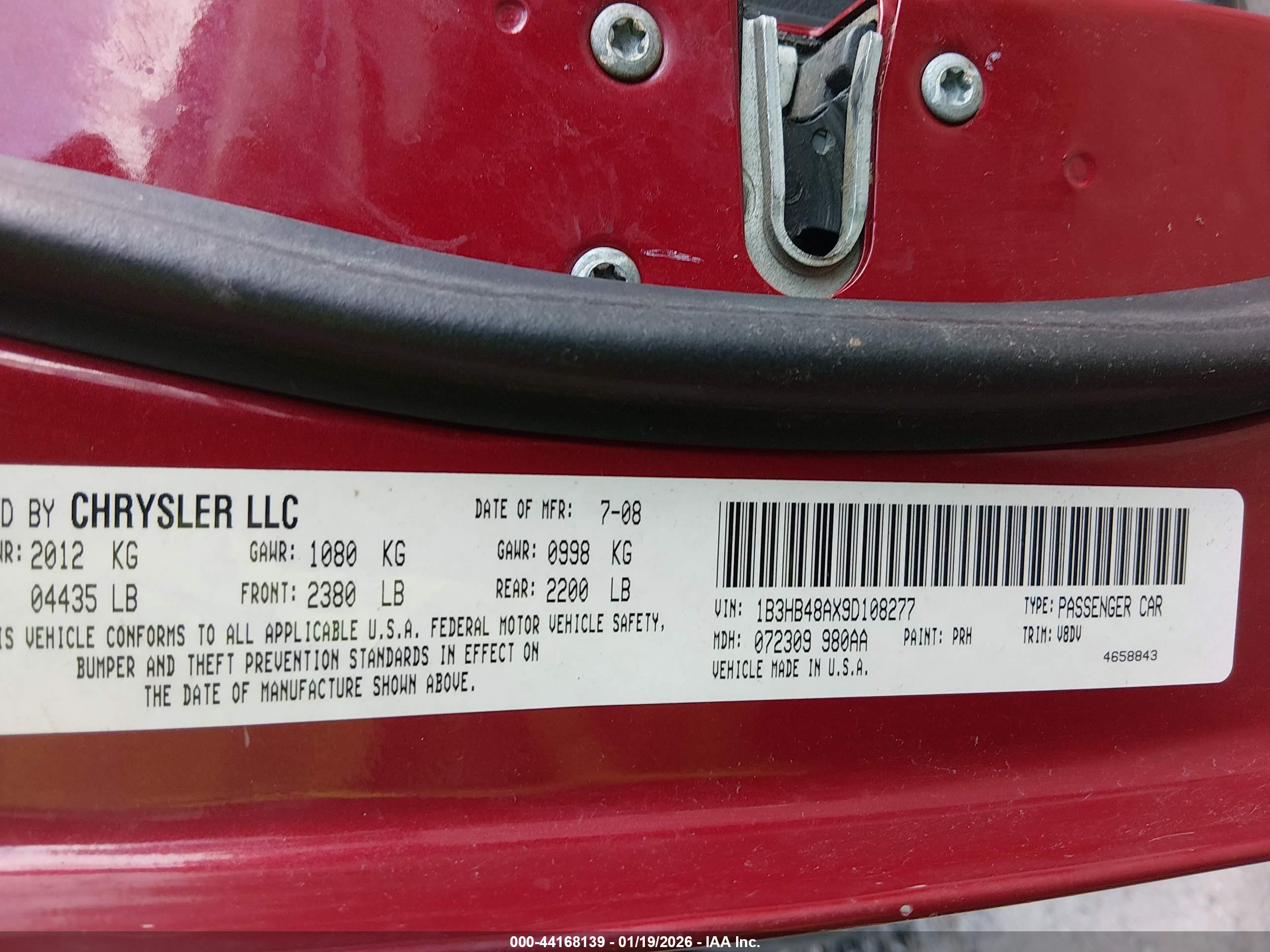 DODGE CALIBER image 9