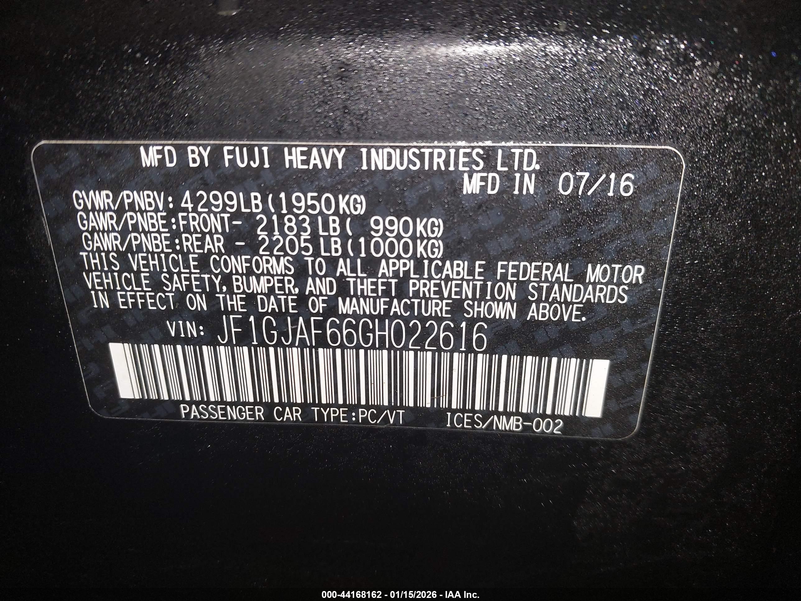 SUBARU IMPREZA image 9
