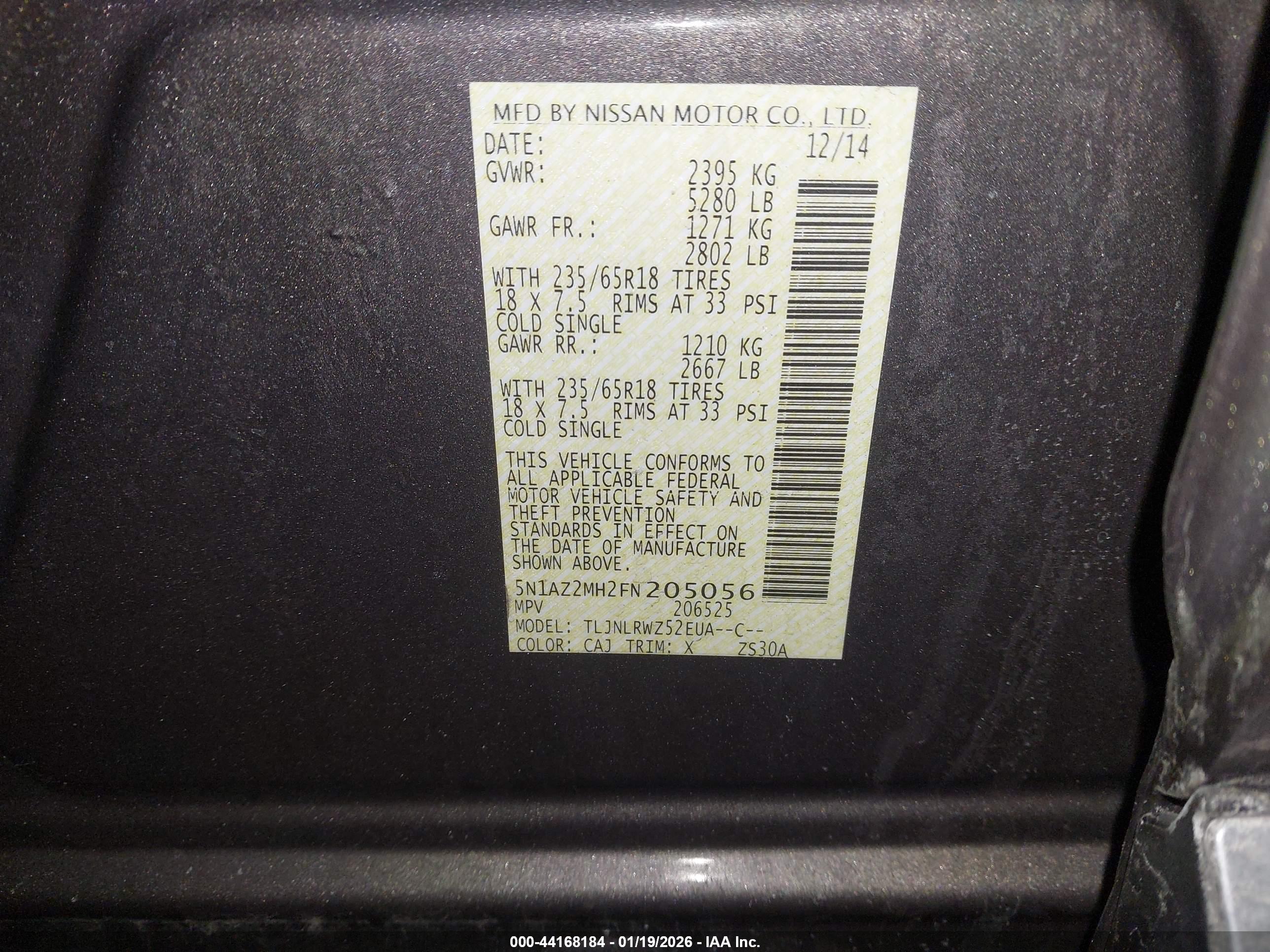 NISSAN MURANO image 9