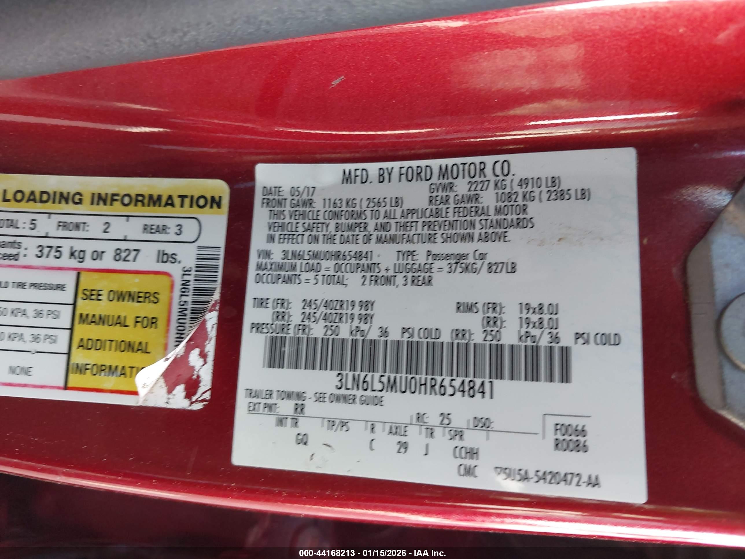 LINCOLN MKZ image 9