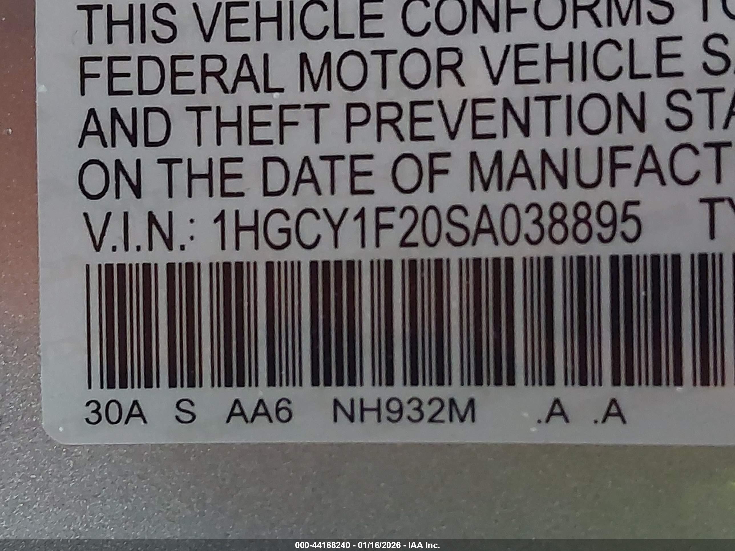 HONDA ACCORD image 9