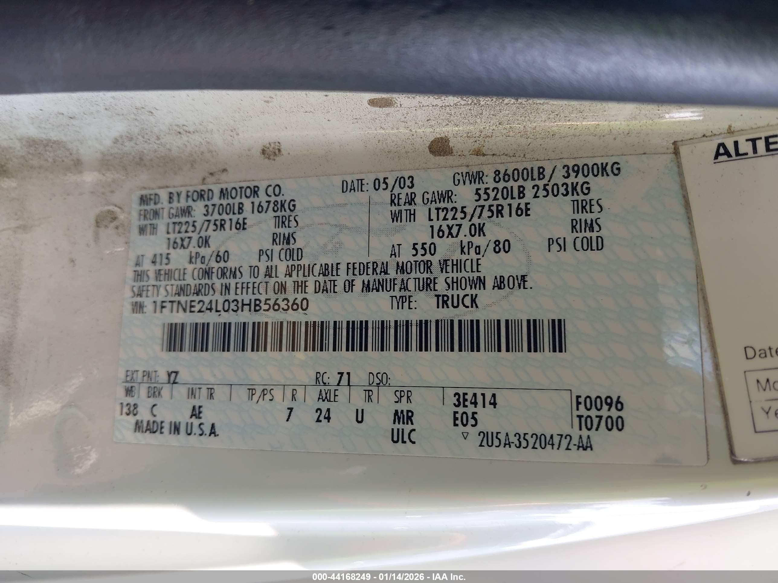 FORD E-250 image 9