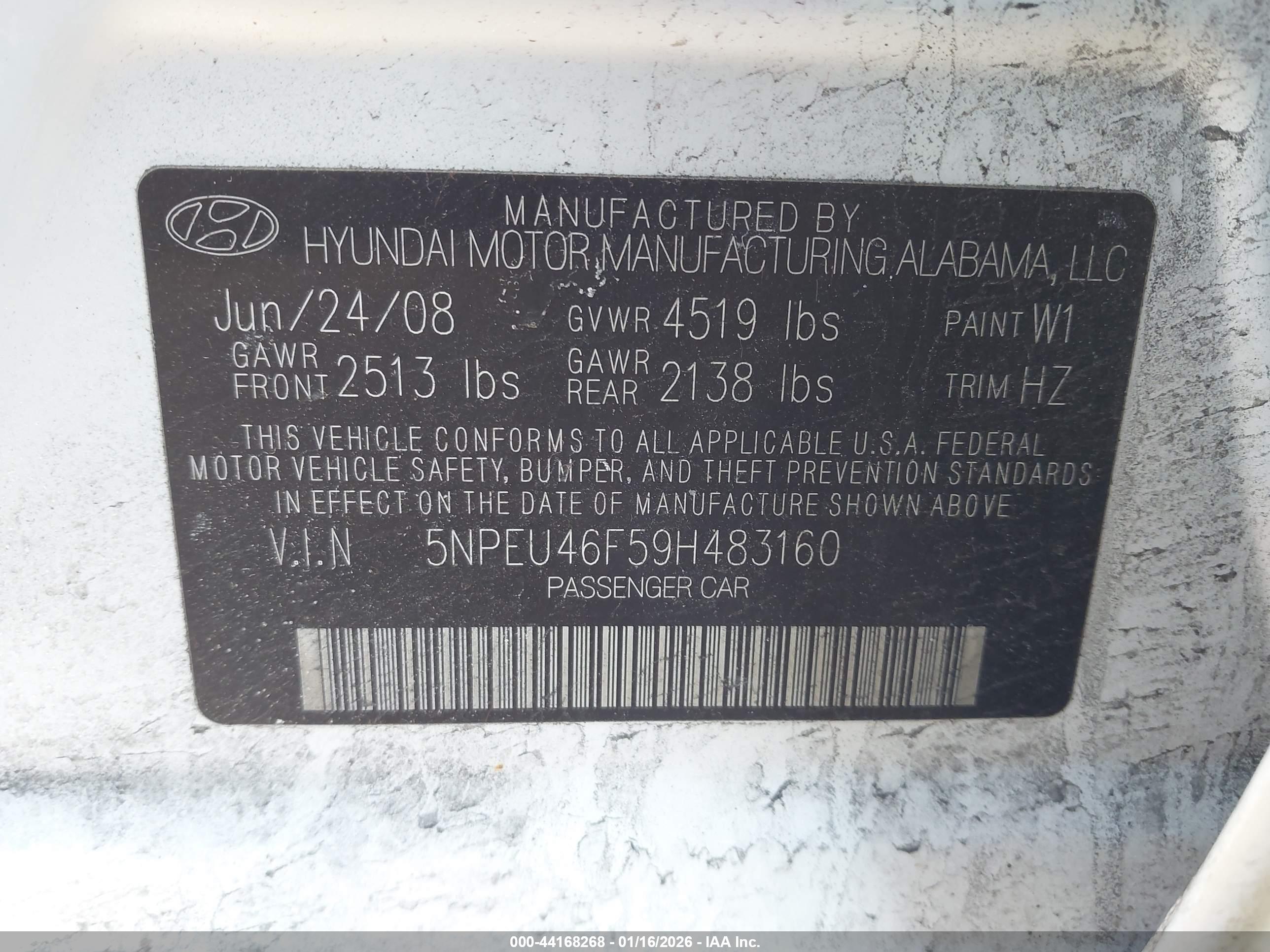 HYUNDAI SONATA image 9
