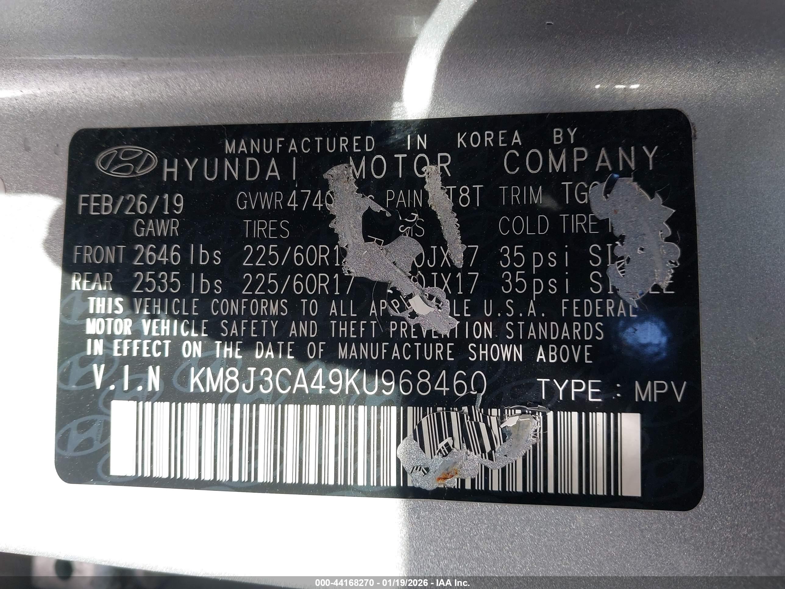 HYUNDAI TUCSON image 9