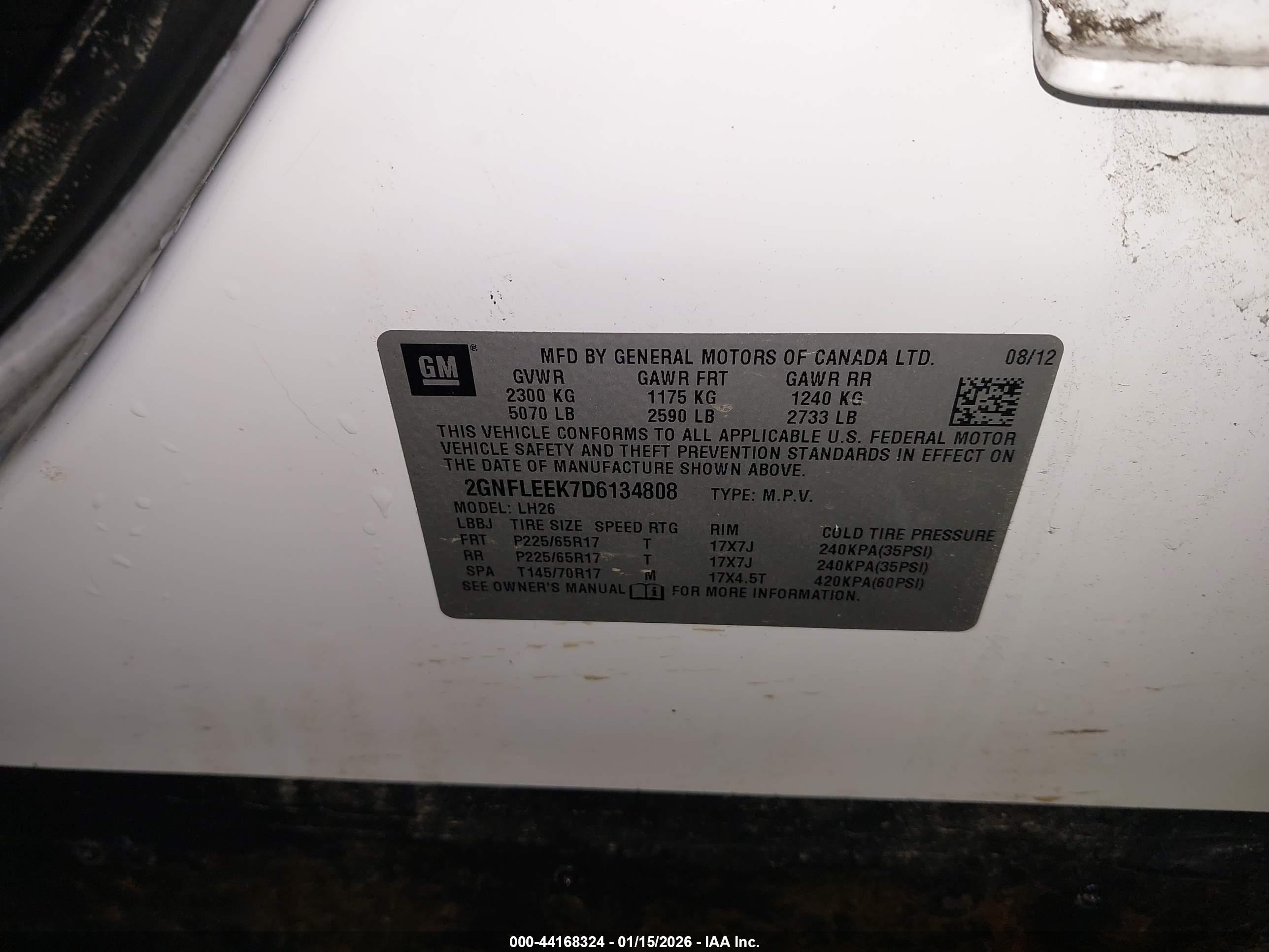 CHEVROLET EQUINOX image 9