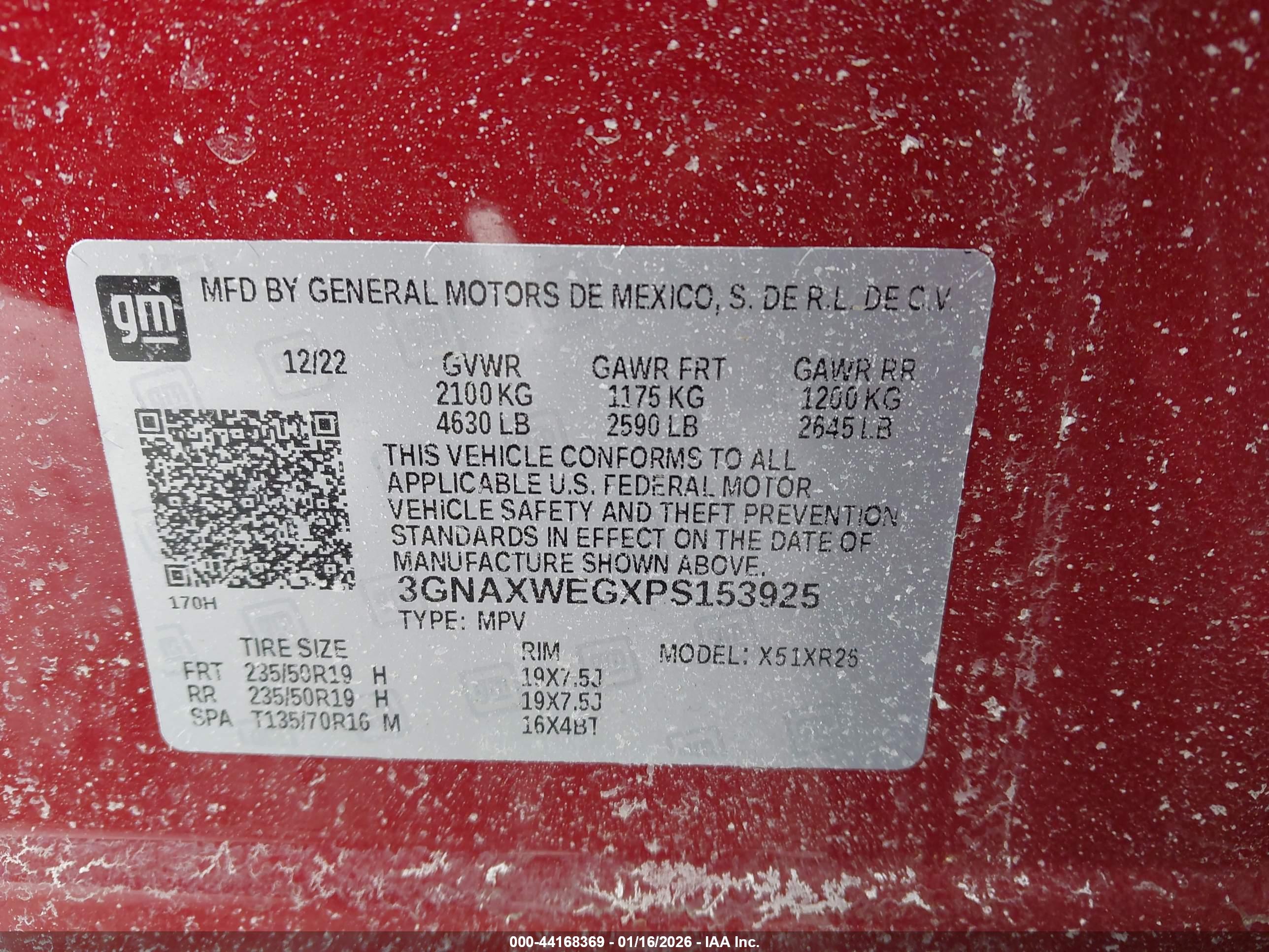 CHEVROLET EQUINOX image 9