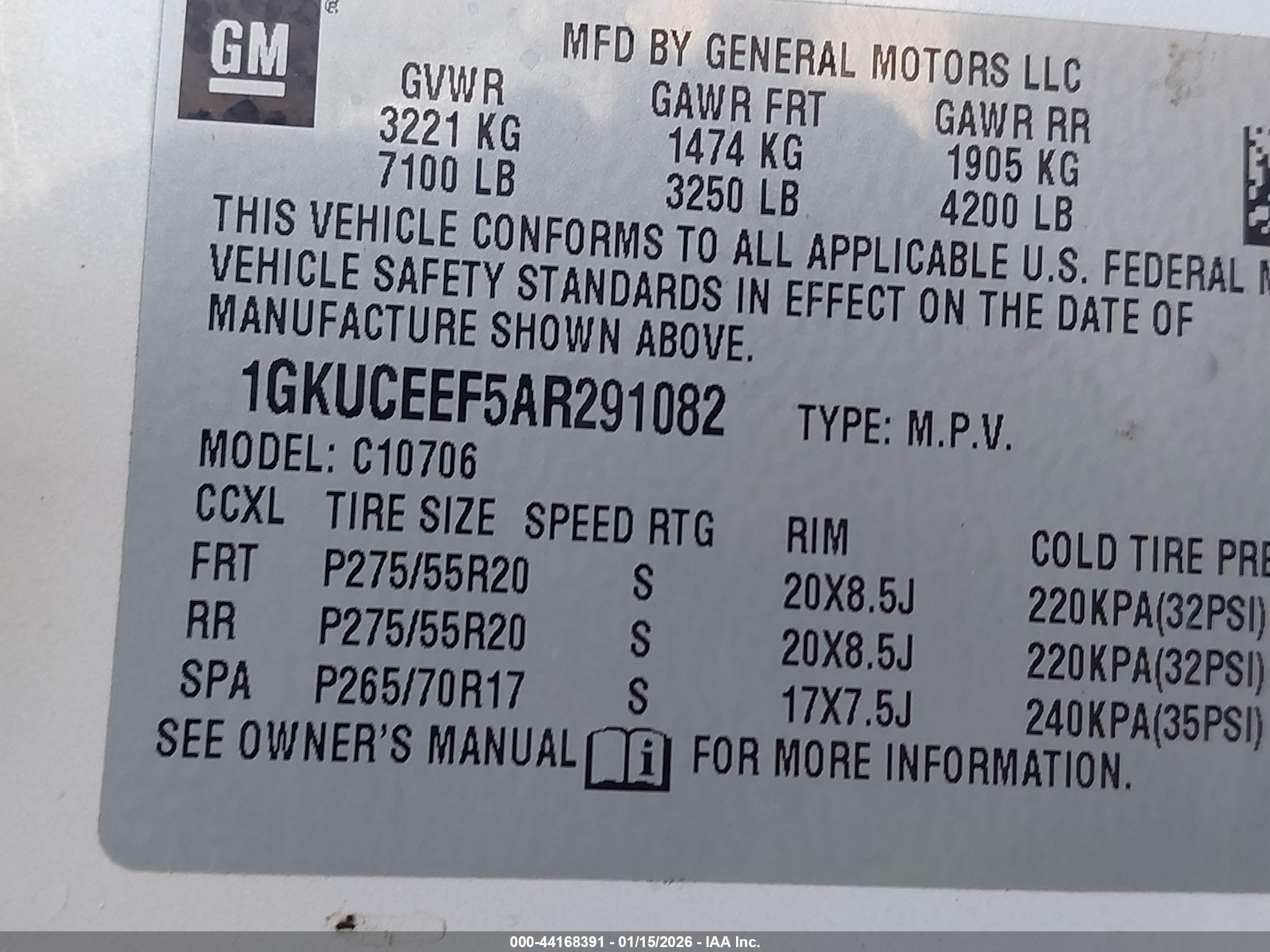 GMC YUKON image 9