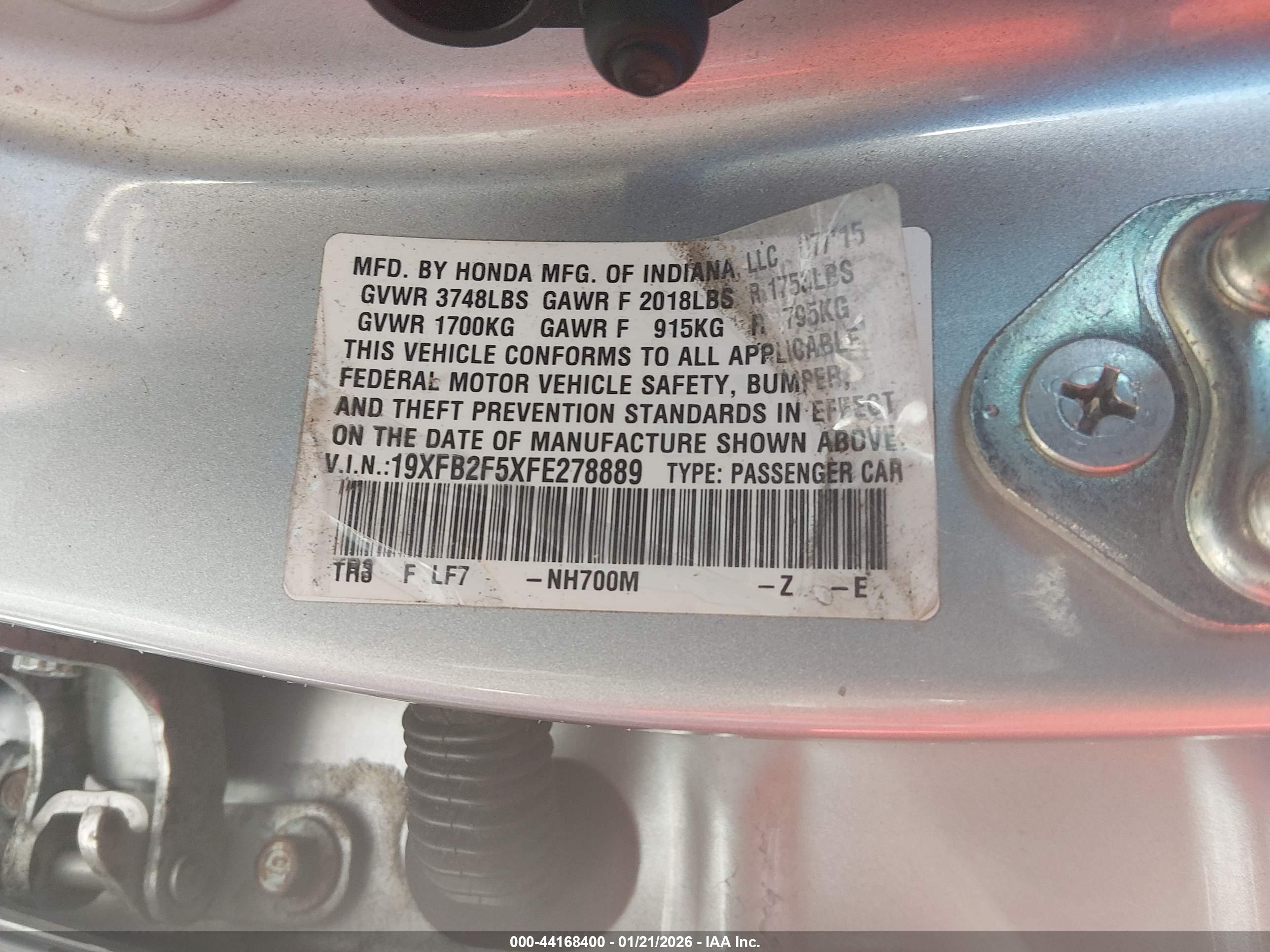 HONDA CIVIC image 9