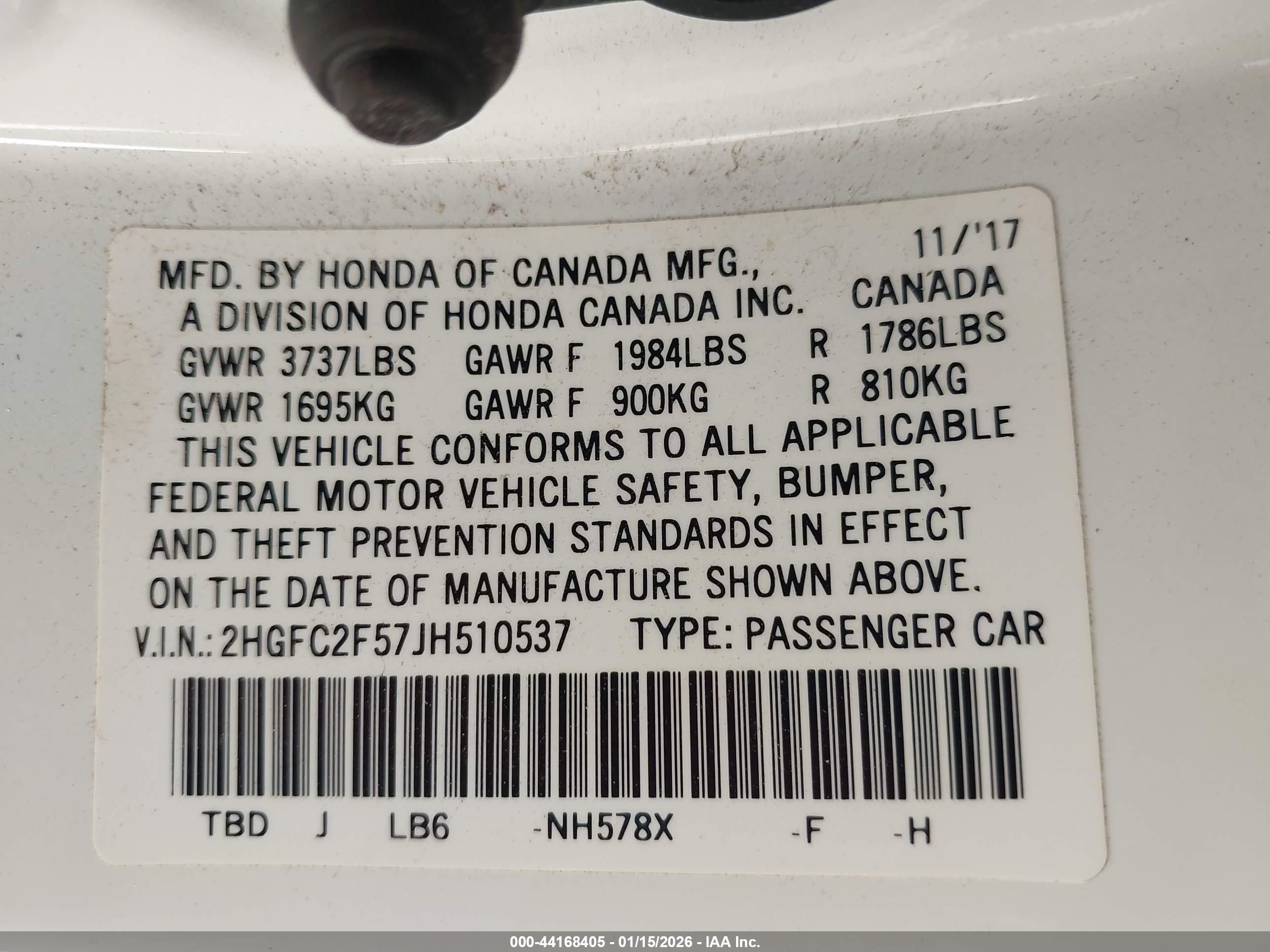 HONDA CIVIC image 9