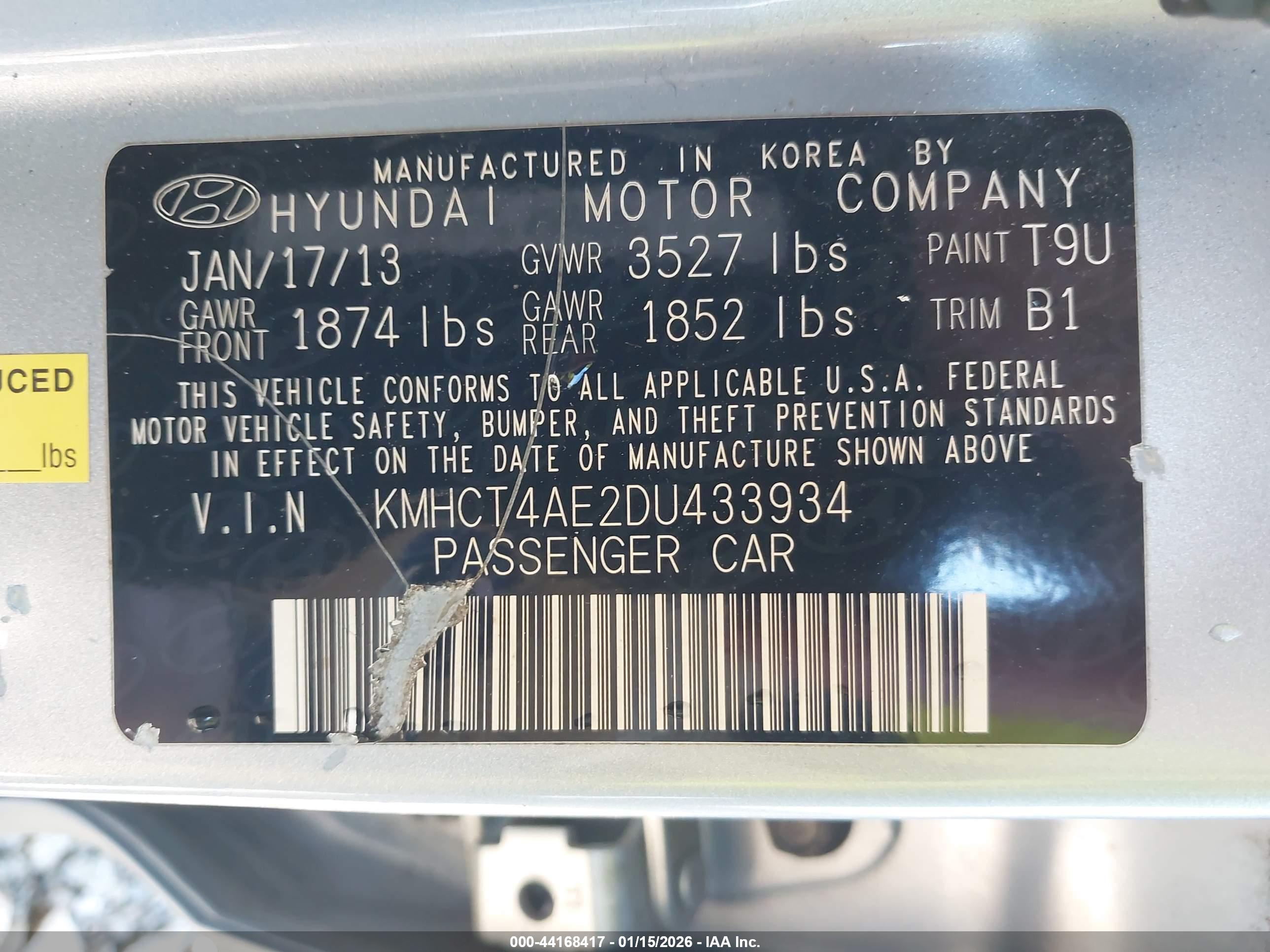 HYUNDAI ACCENT image 9