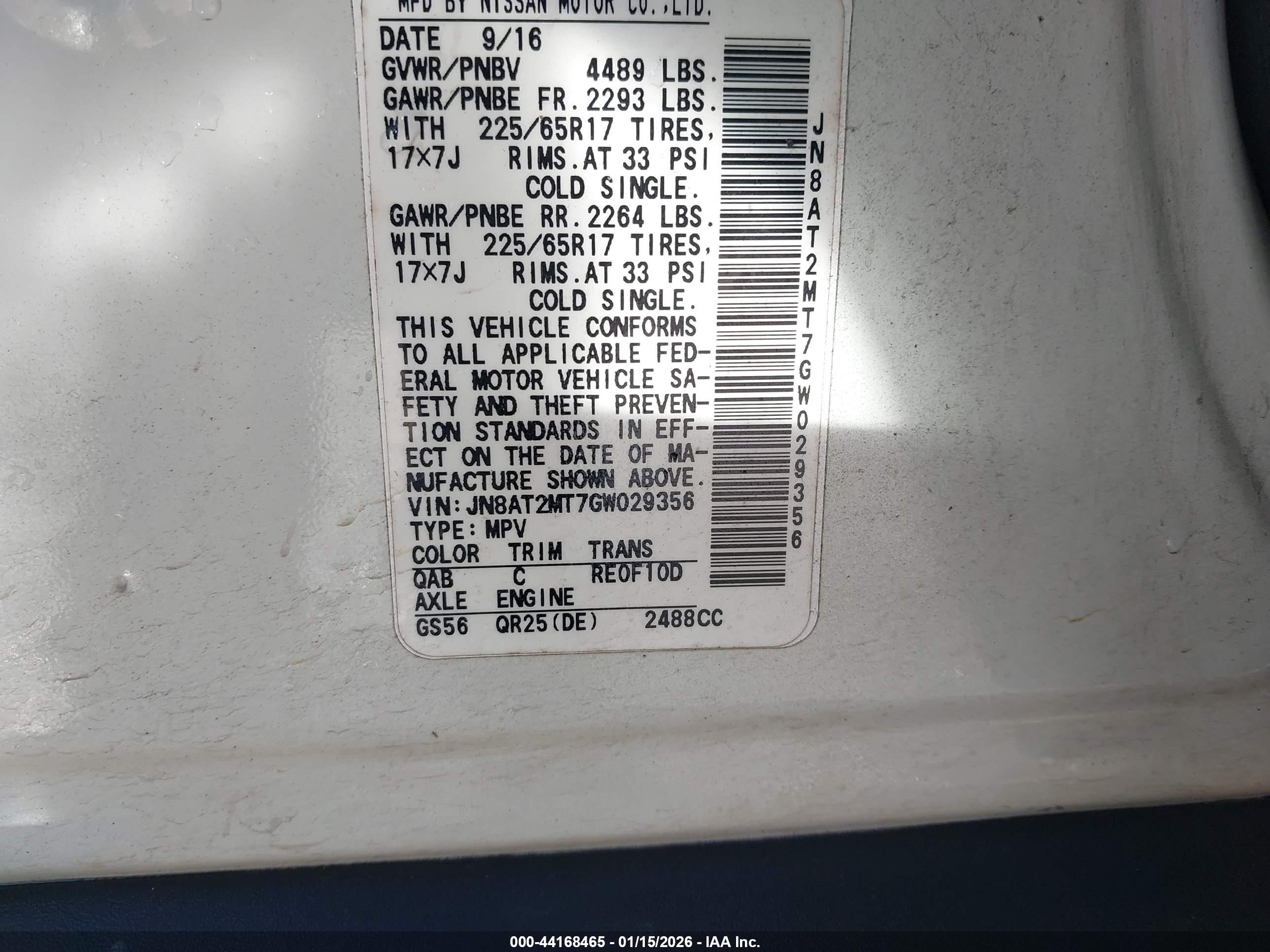 NISSAN ROGUE image 9