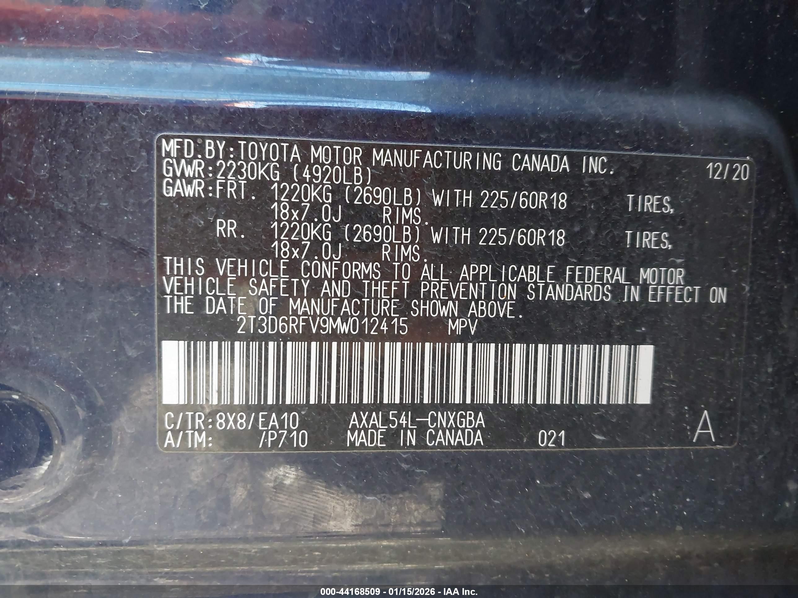 TOYOTA RAV4 image 9