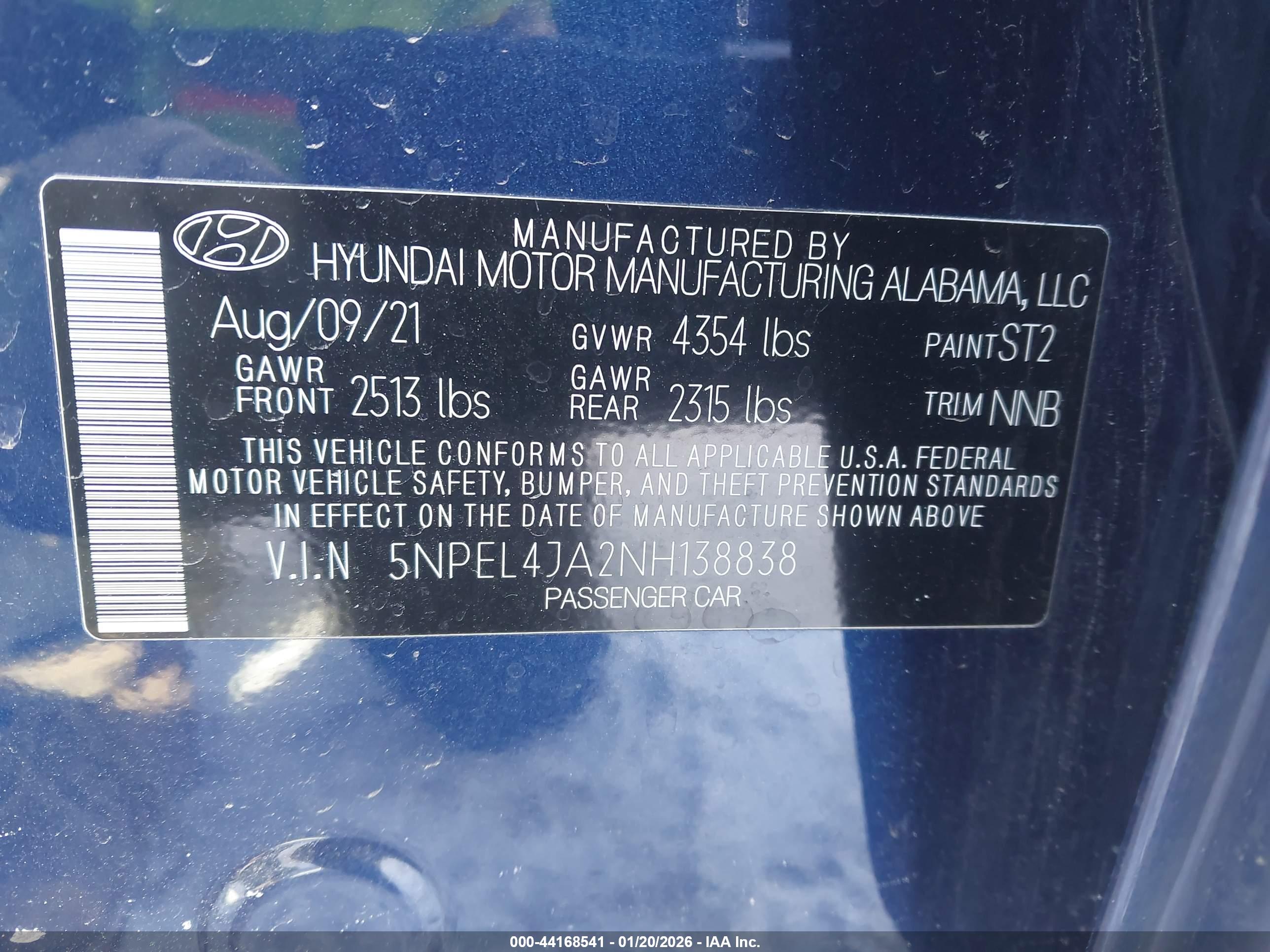 HYUNDAI SONATA image 9