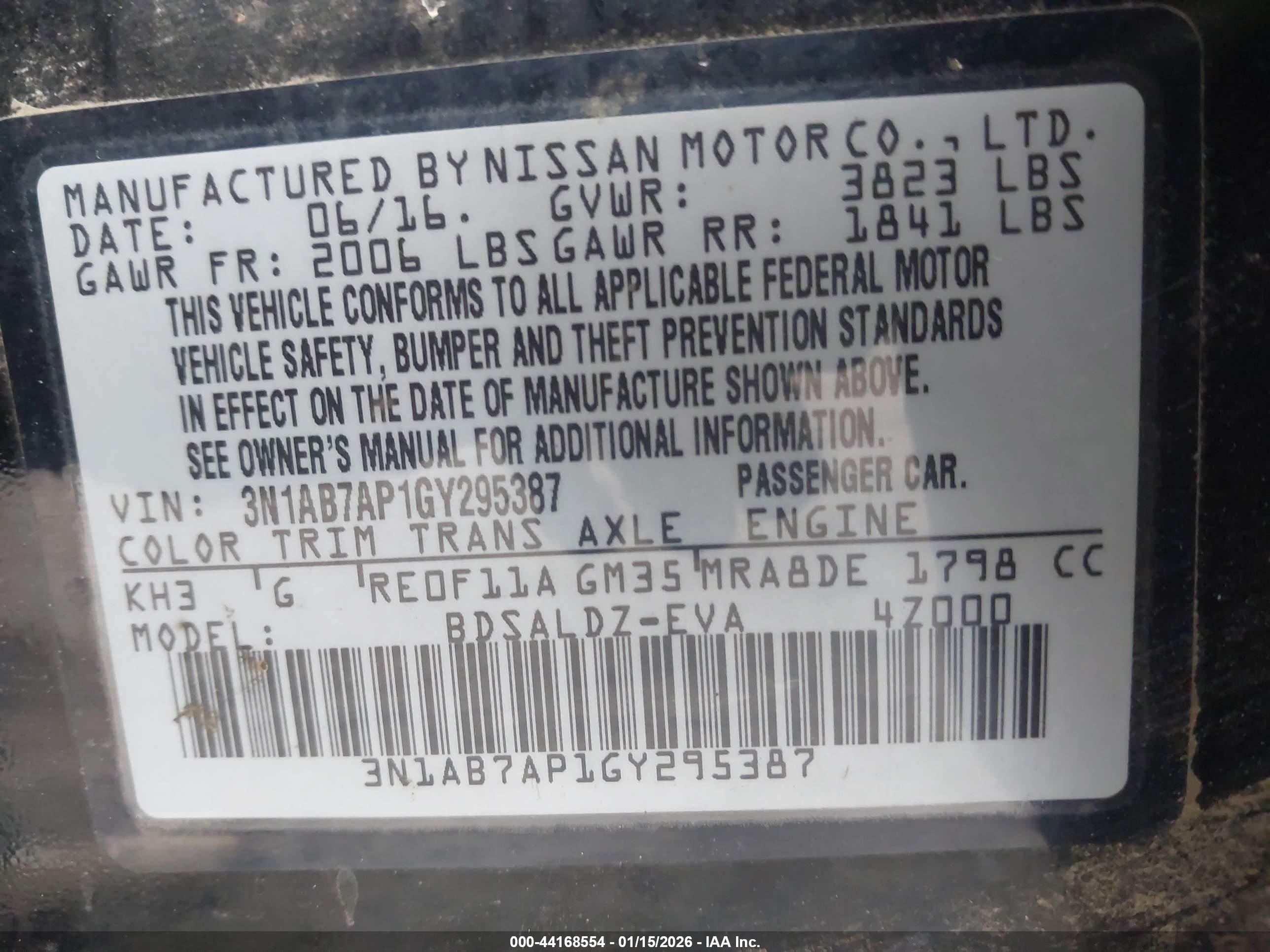 NISSAN SENTRA image 9