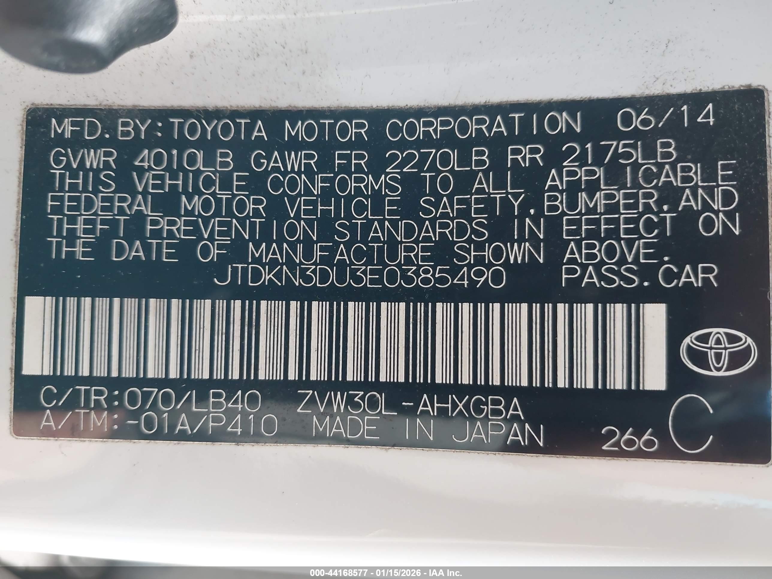 TOYOTA PRIUS image 9