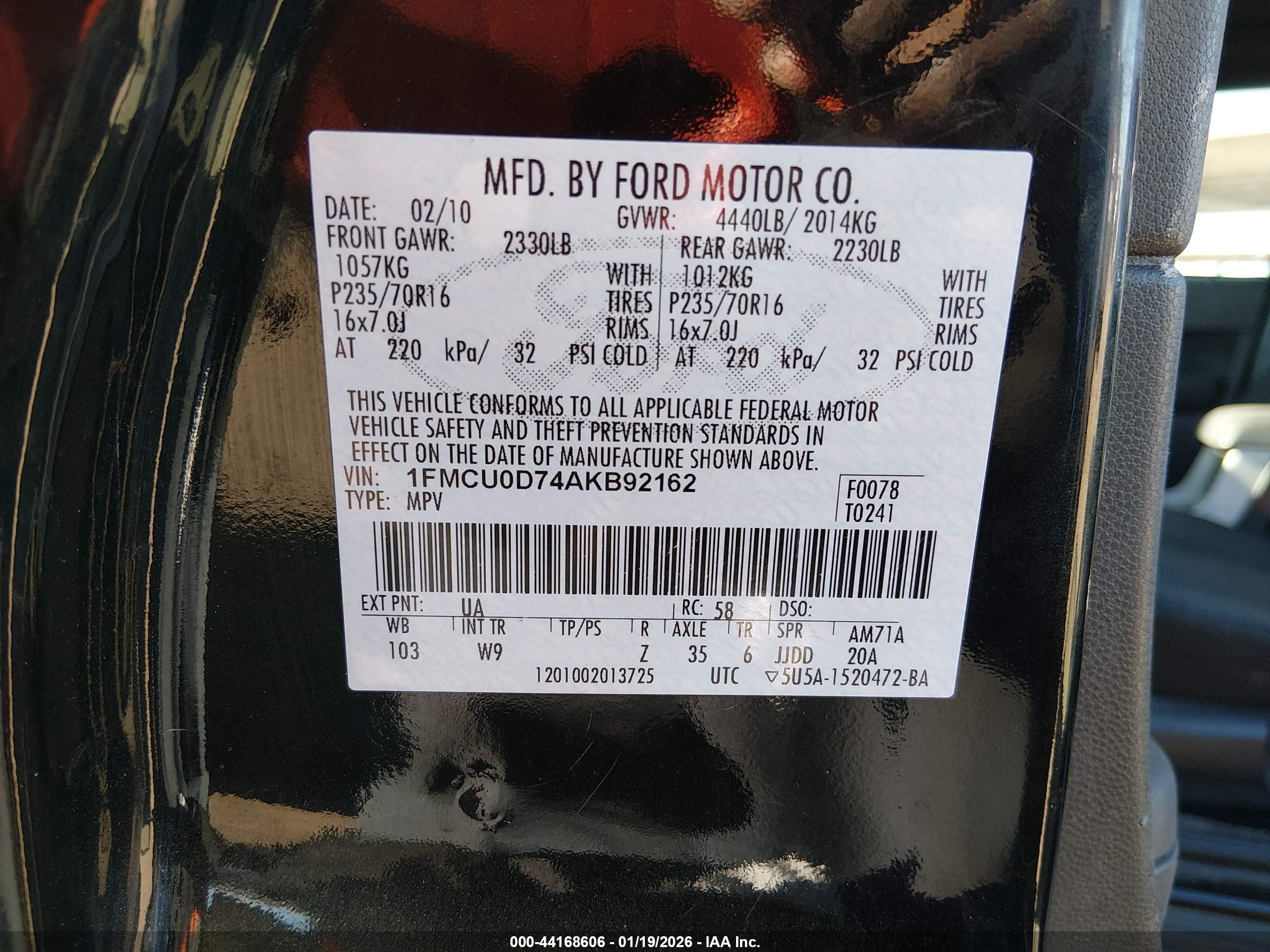 FORD ESCAPE image 9