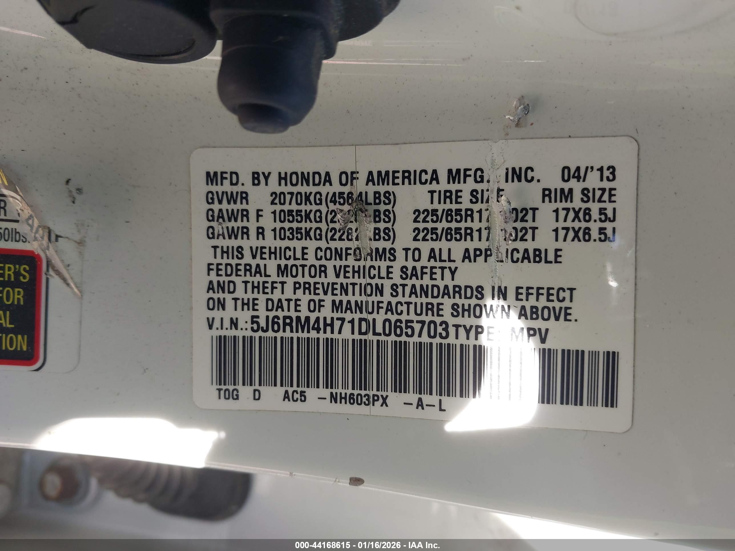 HONDA CR-V image 9