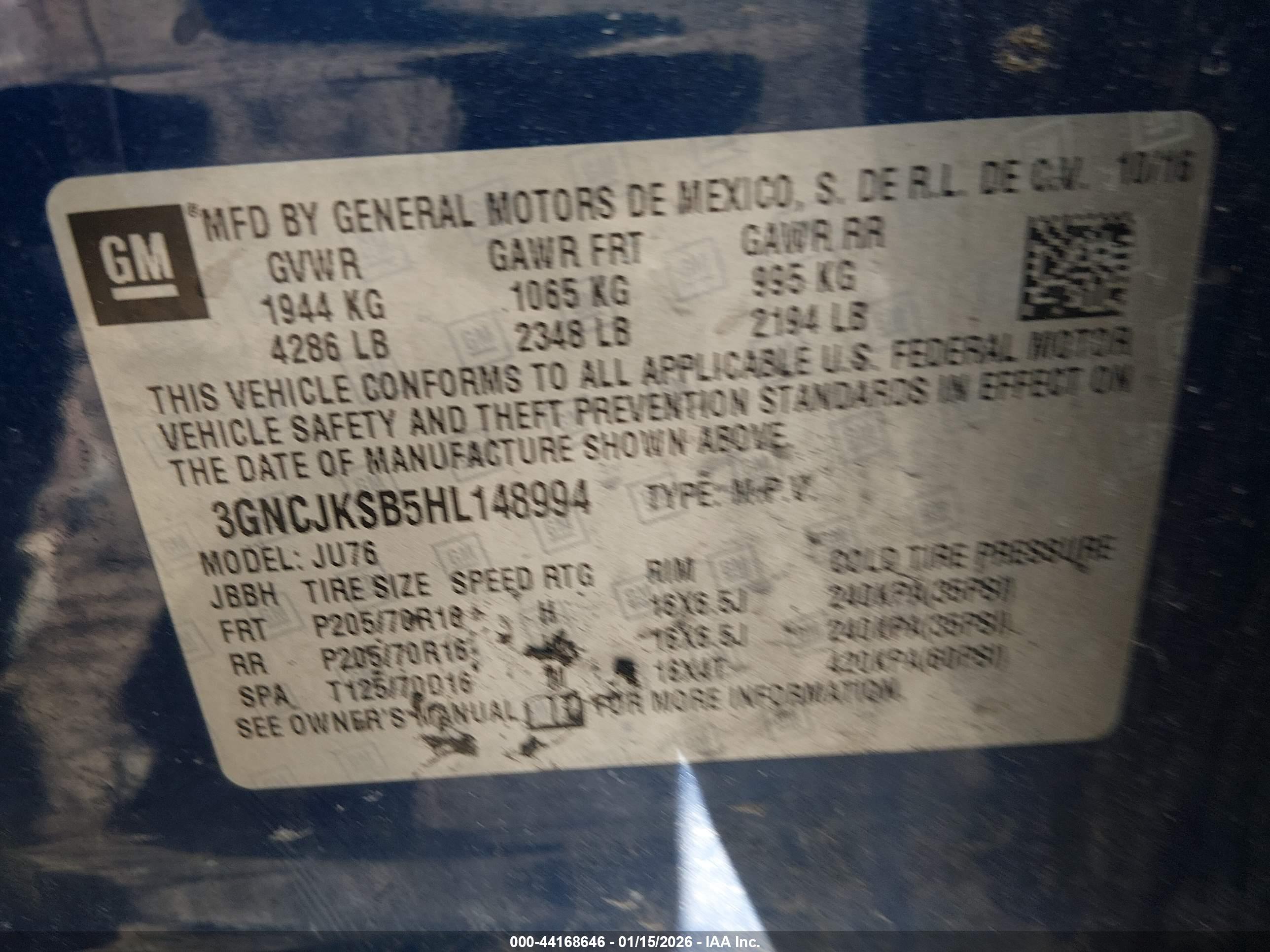 CHEVROLET TRAX image 9
