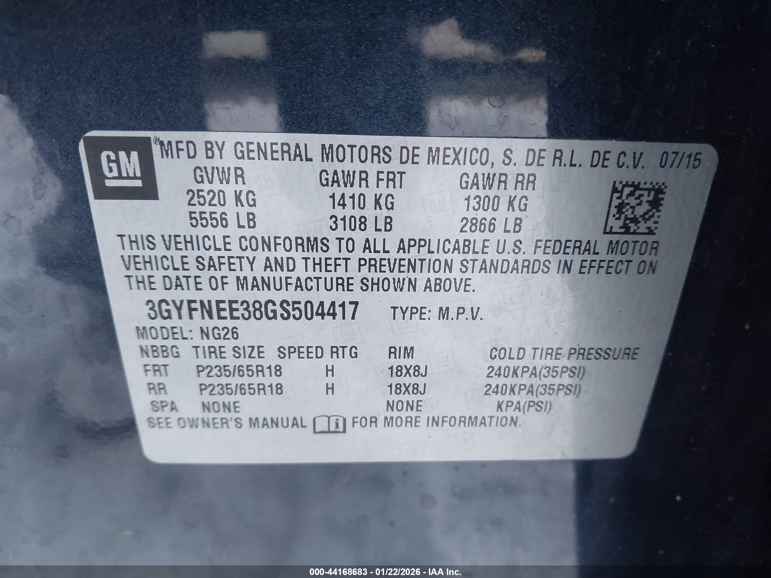 CADILLAC SRX image 9