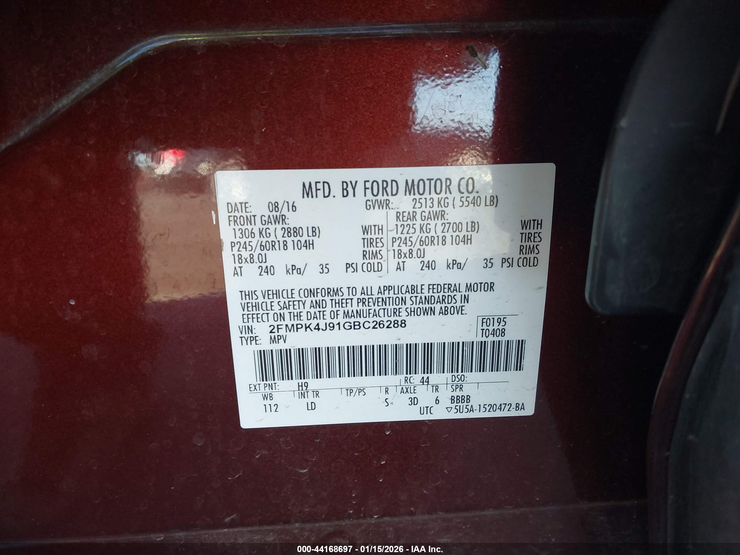 FORD EDGE image 9