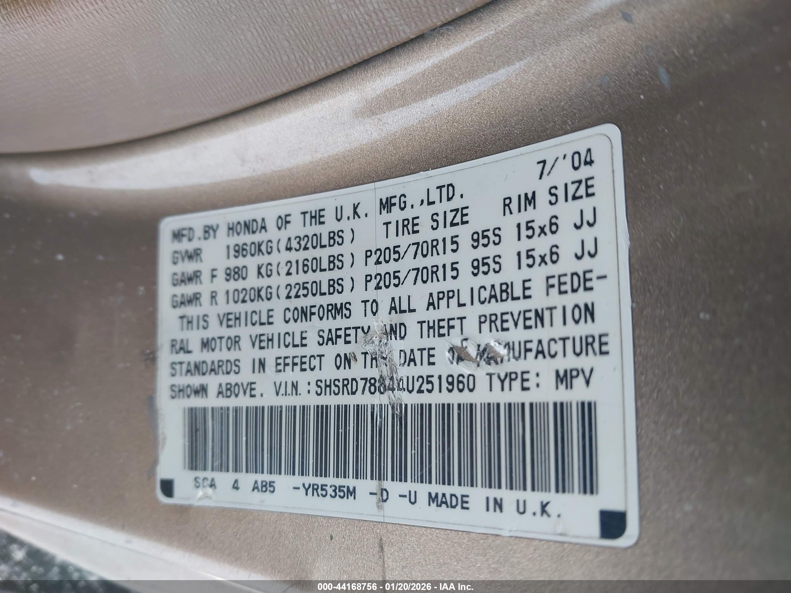 HONDA CR-V image 9